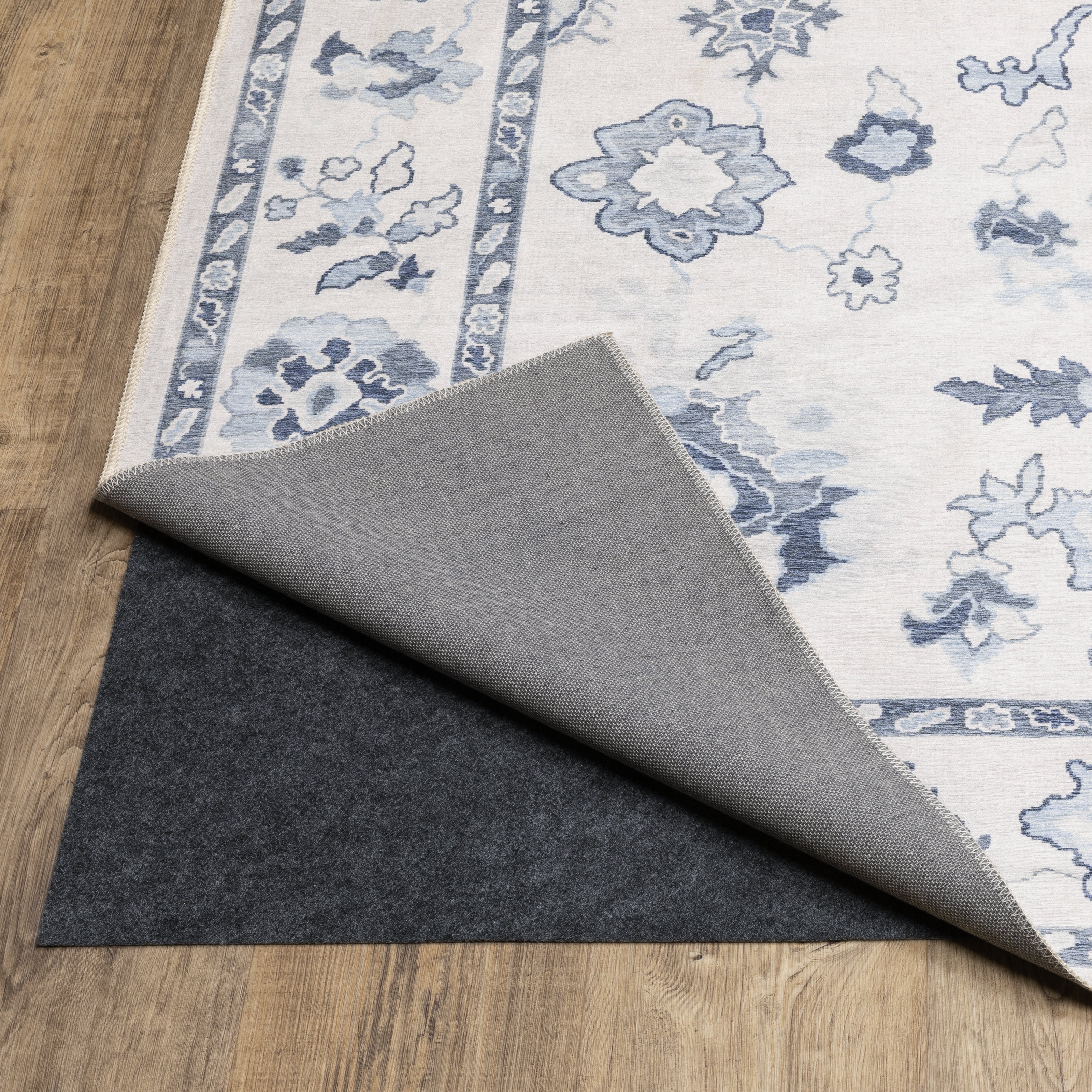 Oriental Weavers Addison ADD02 Ivory/Blue Area Rug