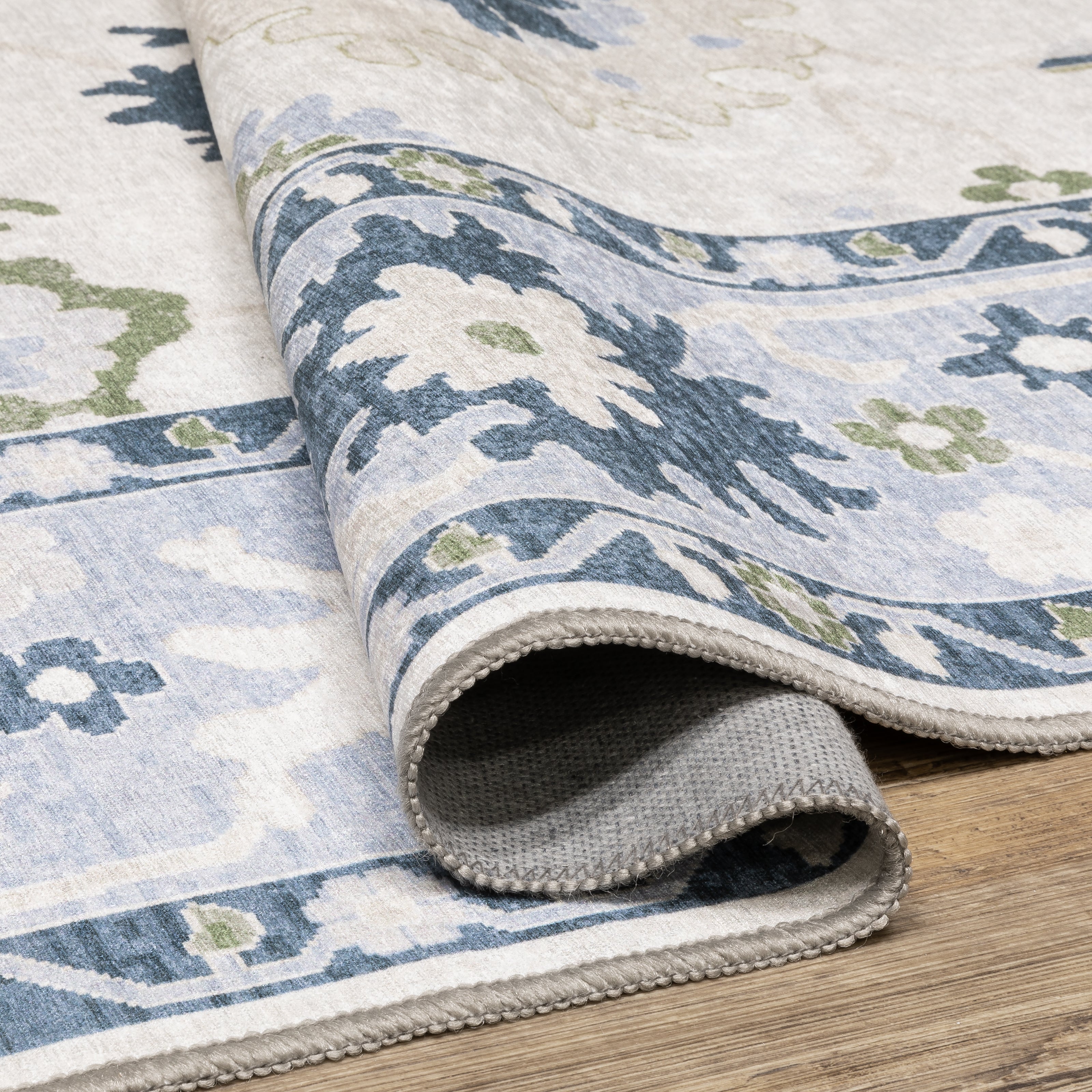 Oriental Weavers Addison ADD05 Blue/Green Area Rug
