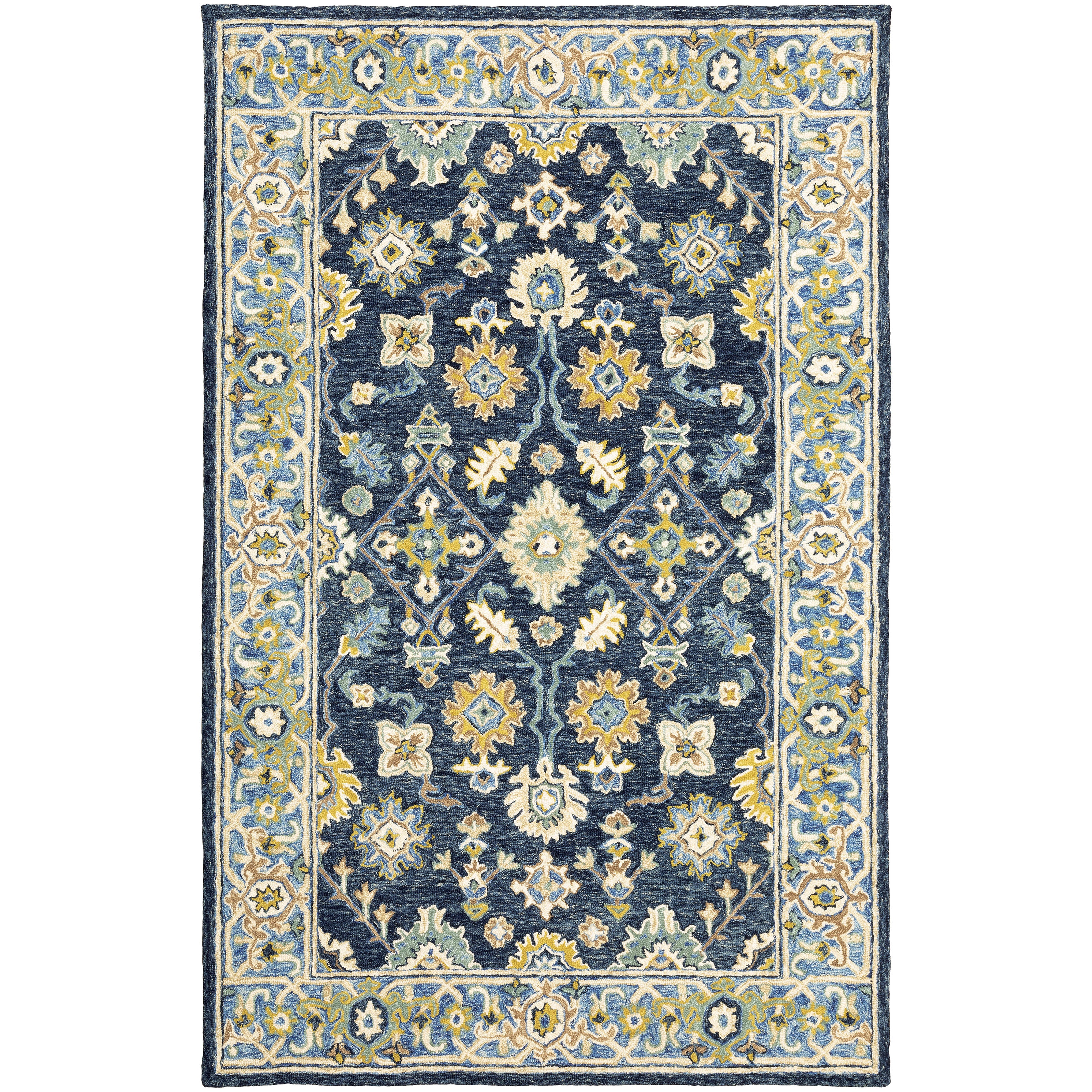 Oriental Weavers Alfresco 28405 Navy/Blue Area Rug
