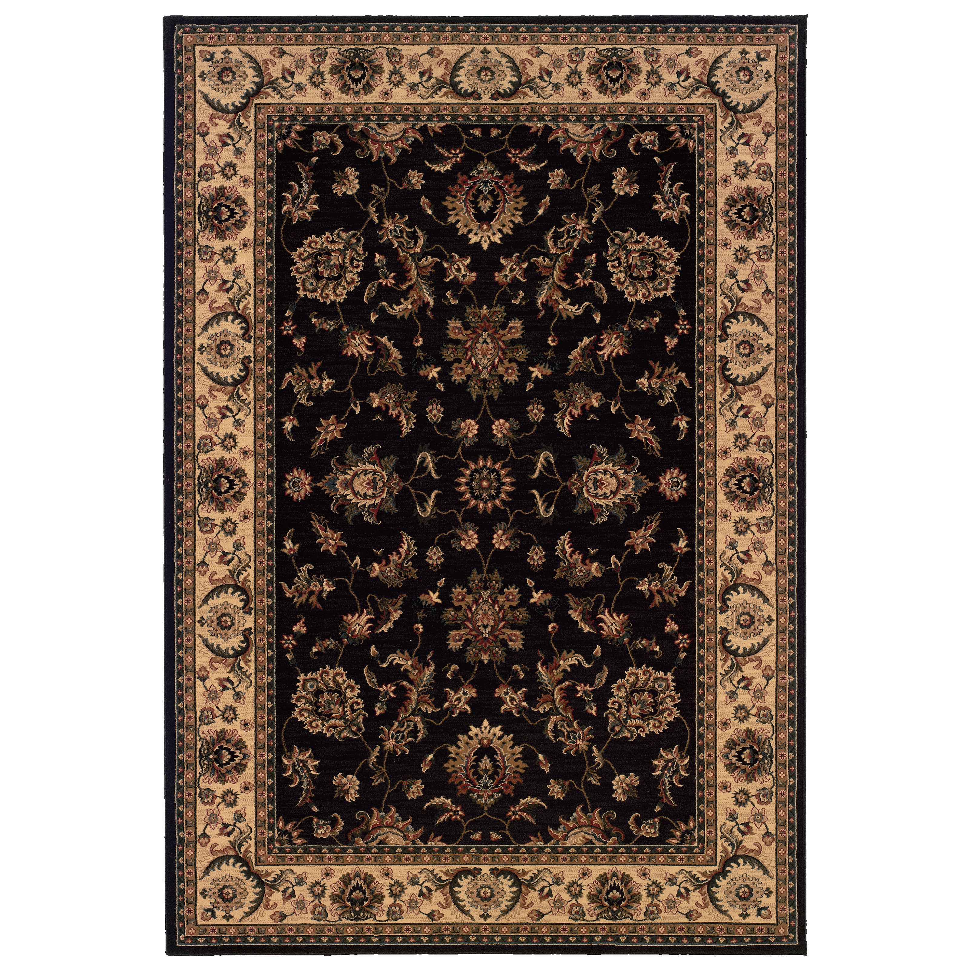 Oriental Weavers Atlas 747B Blue/Green Area Rug