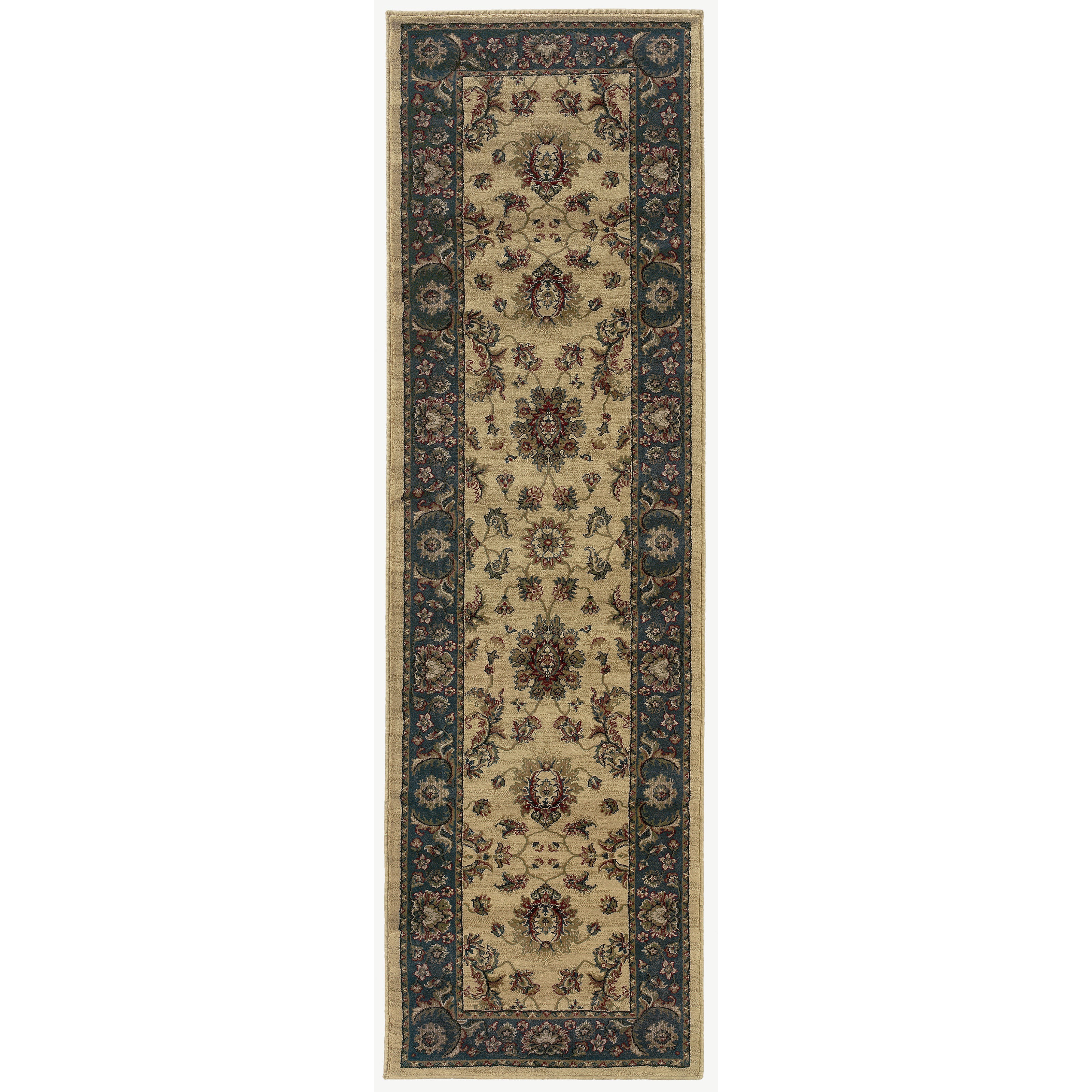 Oriental Weavers Atlas 747B Blue/Green Area Rug