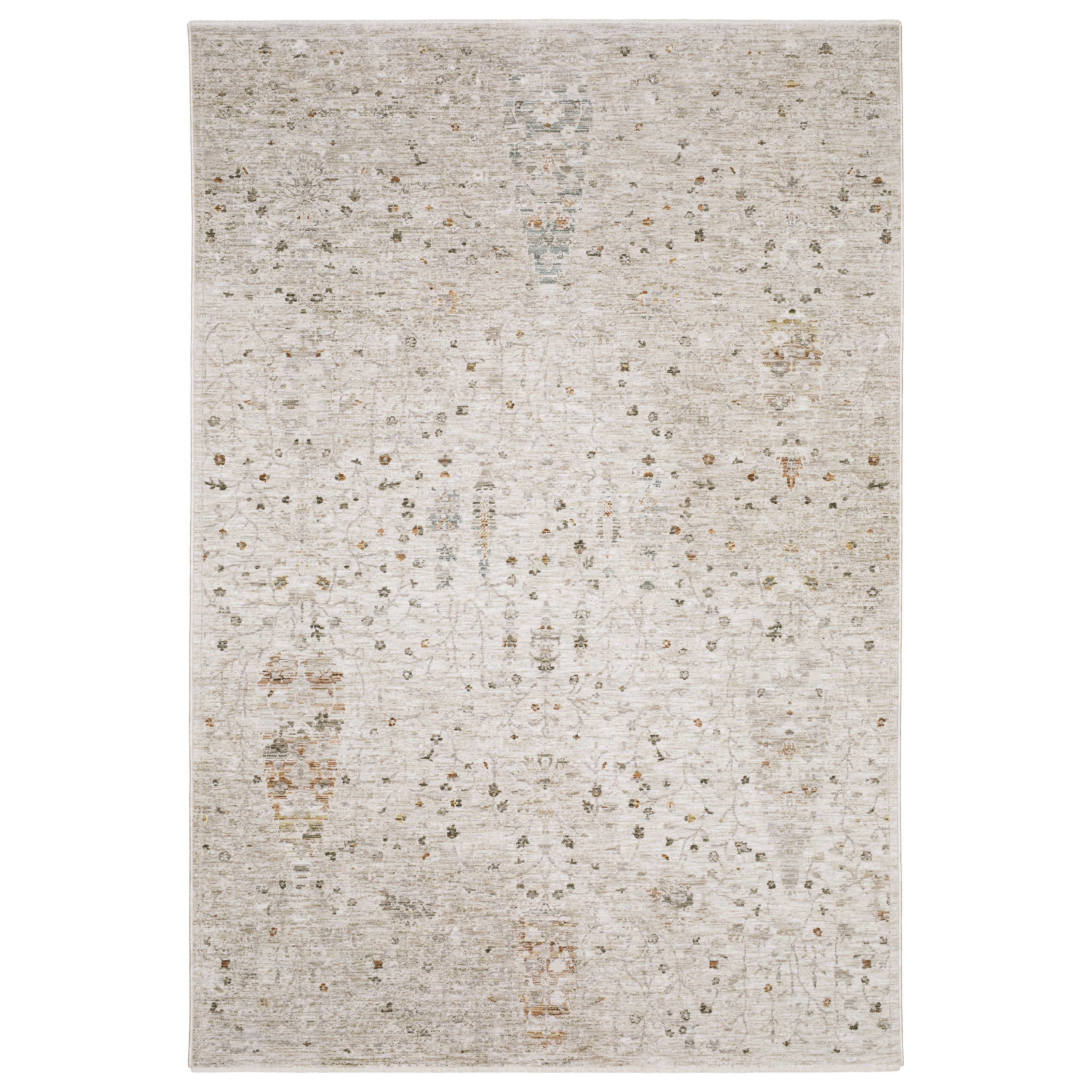 Oriental Weavers Avalon AVA01 Ivory/Beige Area Rug