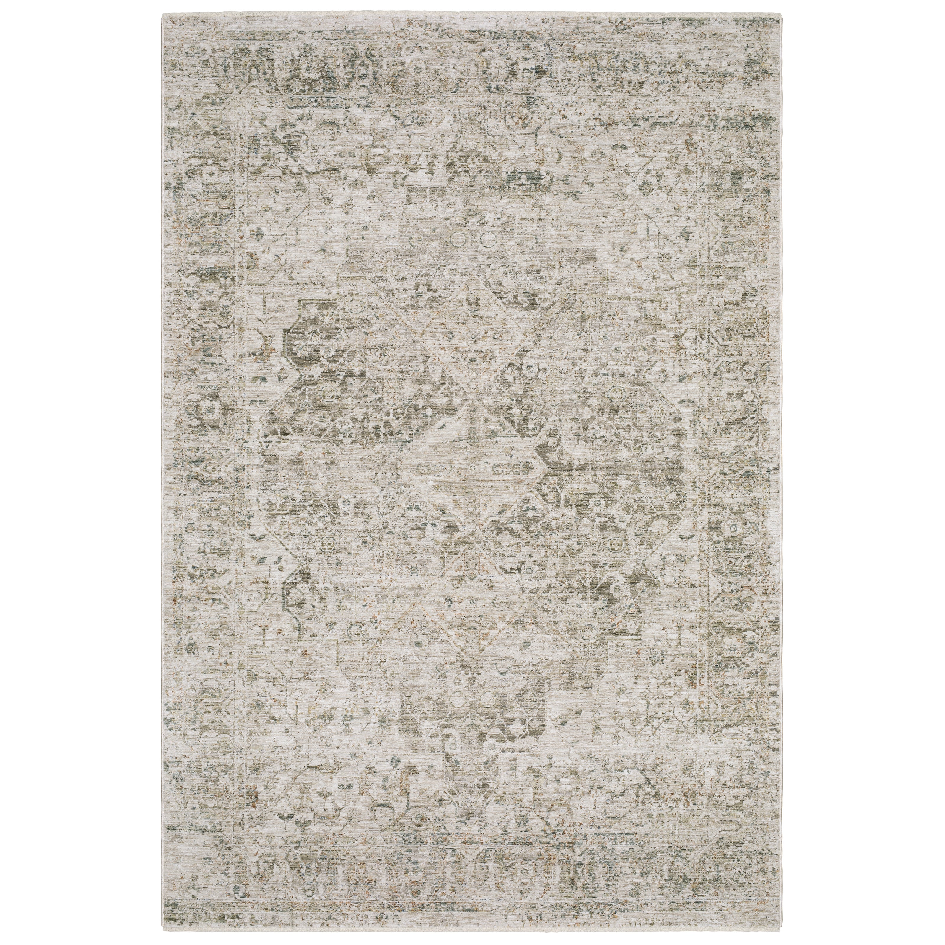 Oriental Weavers Avalon AVA08 Beige/Grey Area Rug