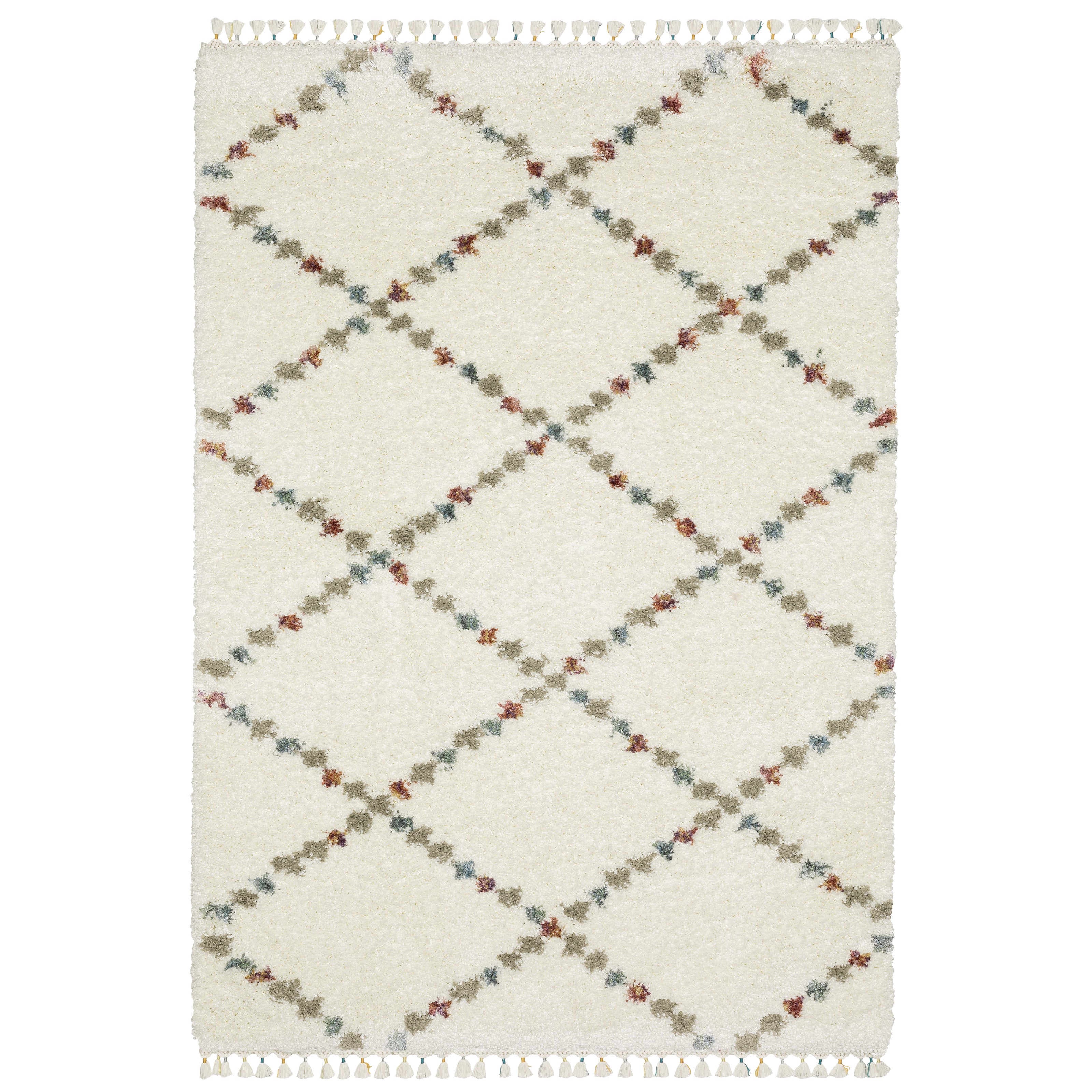 Oriental Weavers Axis AX08A Ivory/Multi Area Rug