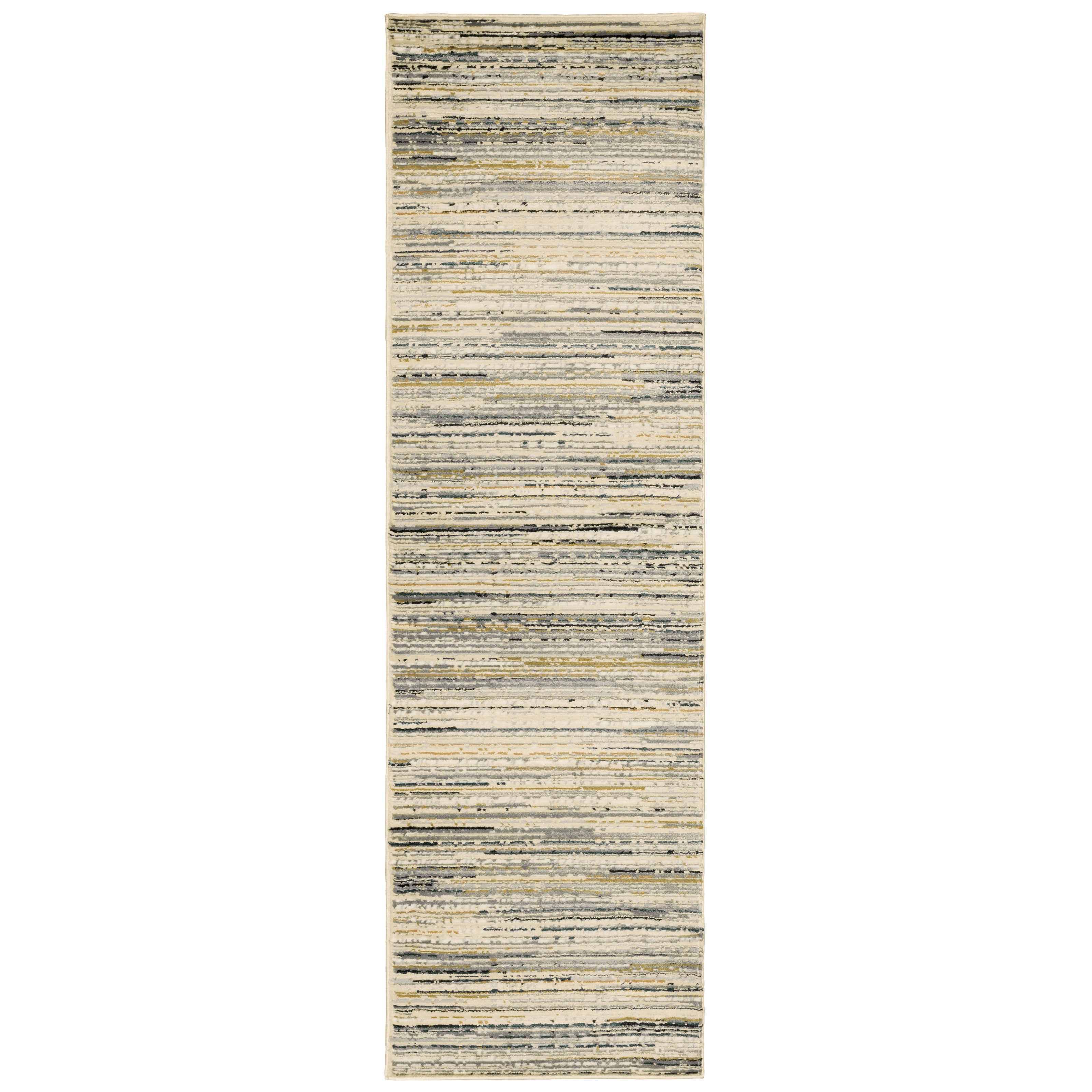 Oriental Weavers Bowen 1808Q Navy/Gold Area Rug