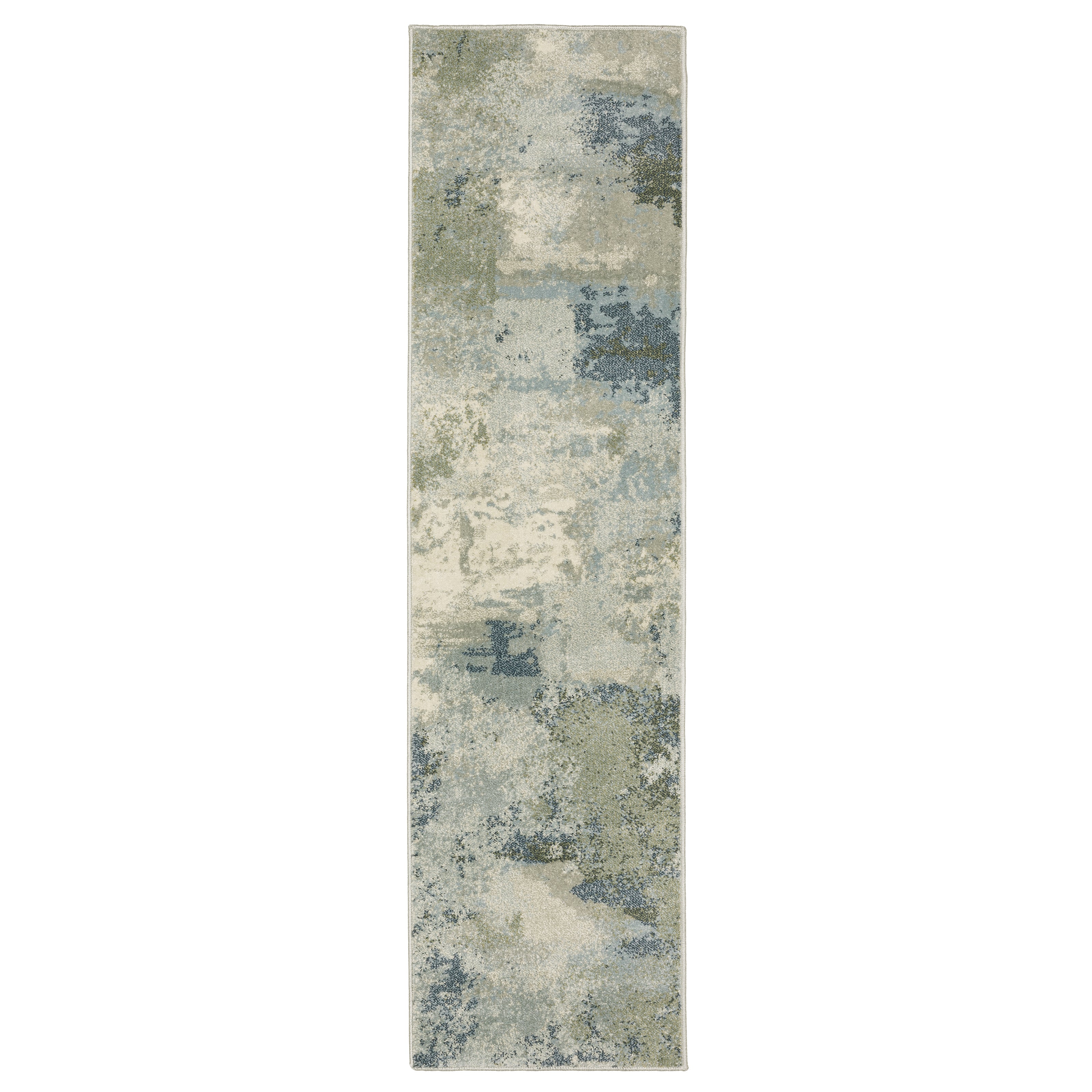 Oriental Weavers Branson BR08A Blue/Green Area Rug