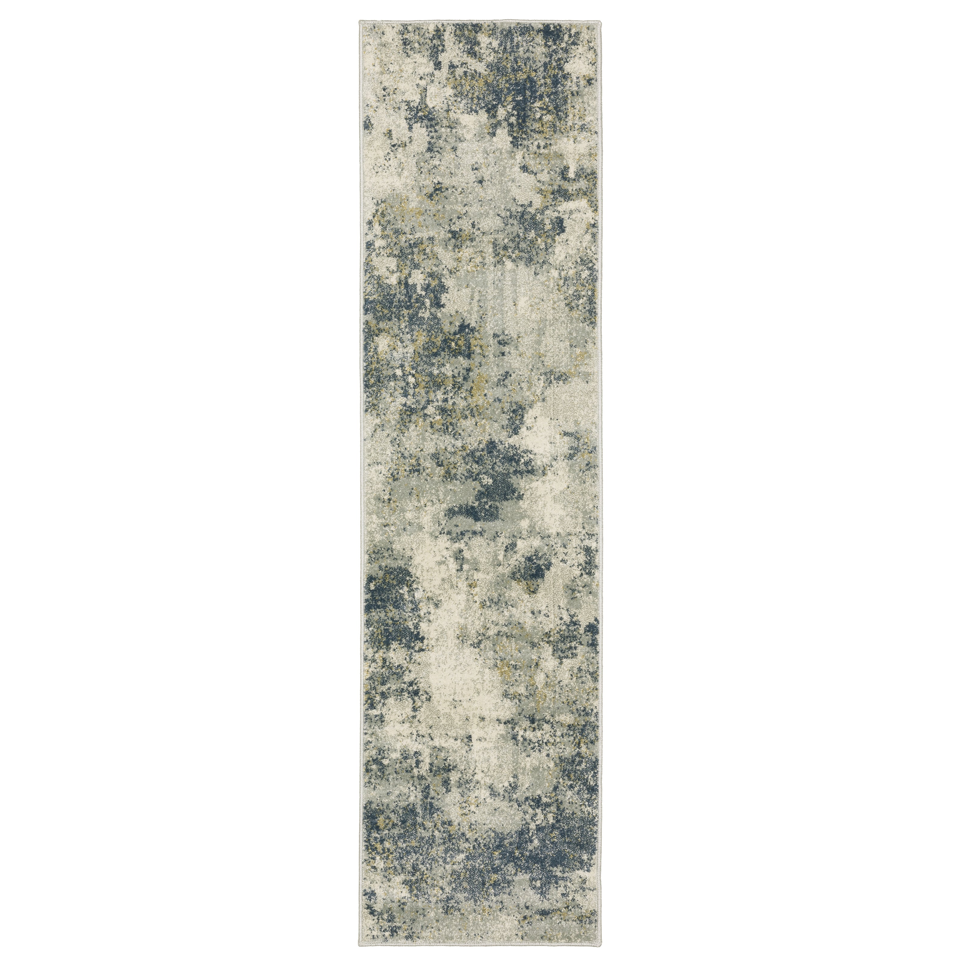Oriental Weavers Branson BR12A Beige/Blue Area Rug