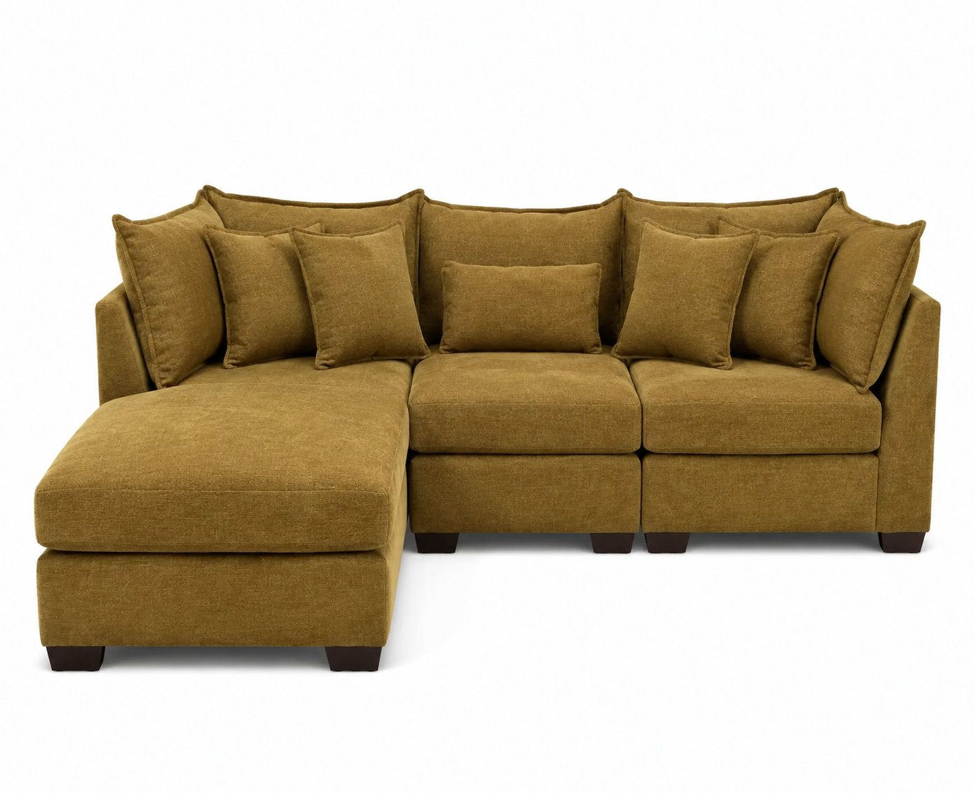 Alina 3 Pc Left Chaise Sectional