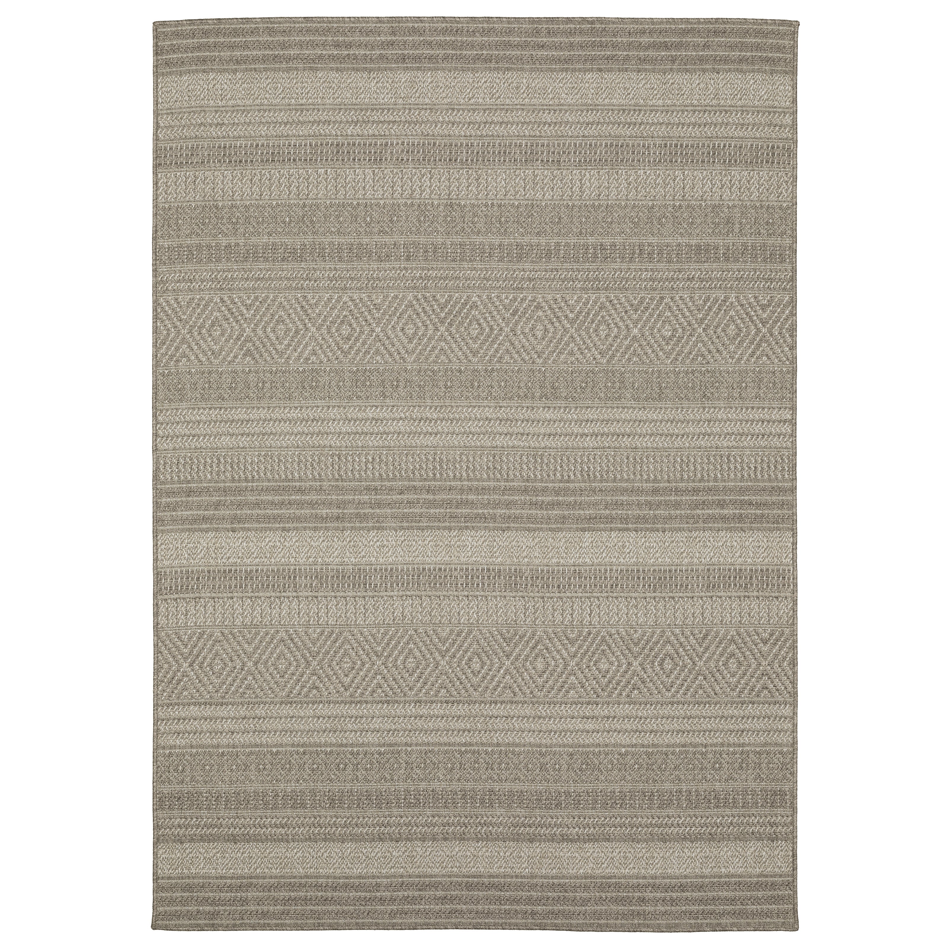 Oriental Weavers Caicos CA06A Grey/Grey Area Rug