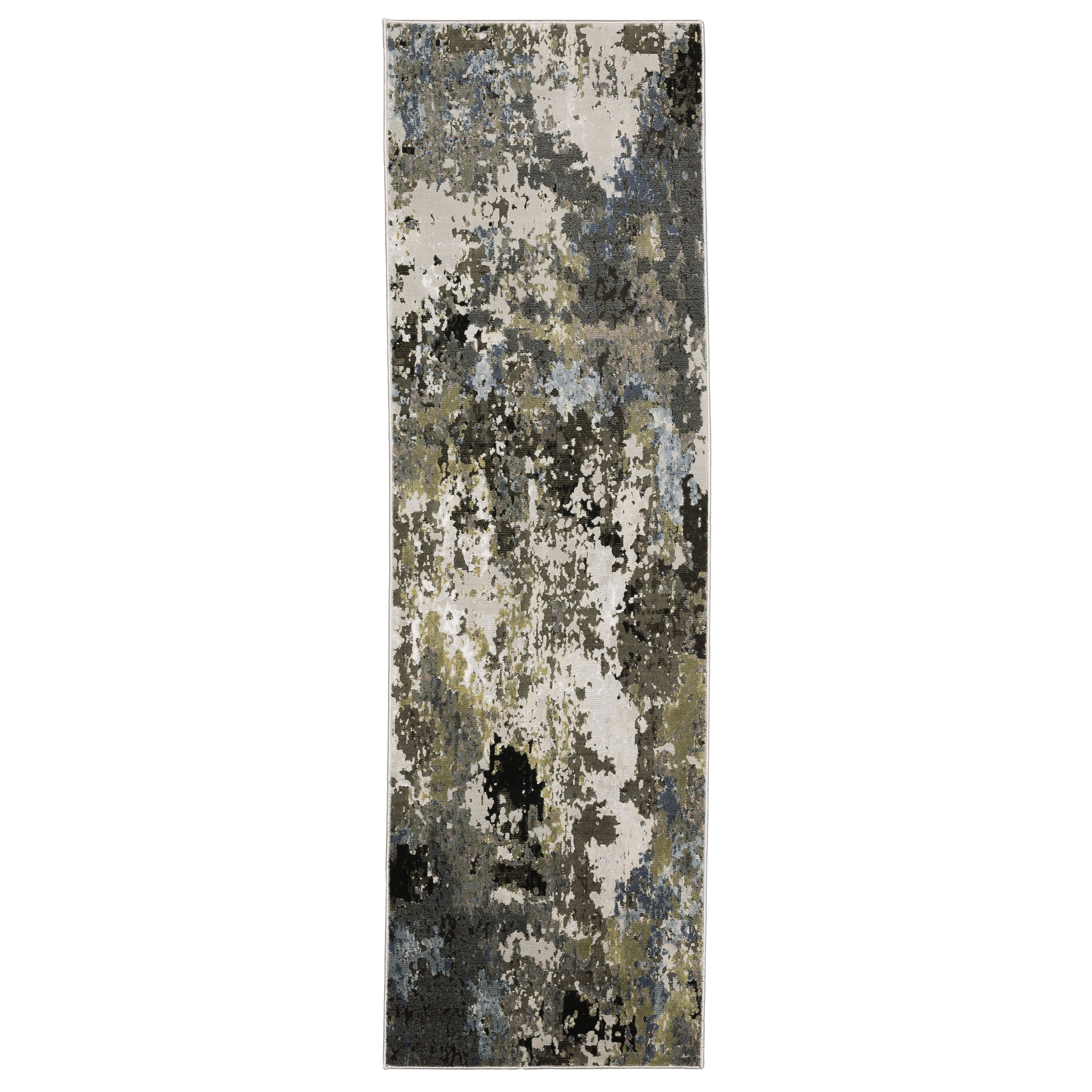 Oriental Weavers Caravan 502Z Grey/Green Area Rug