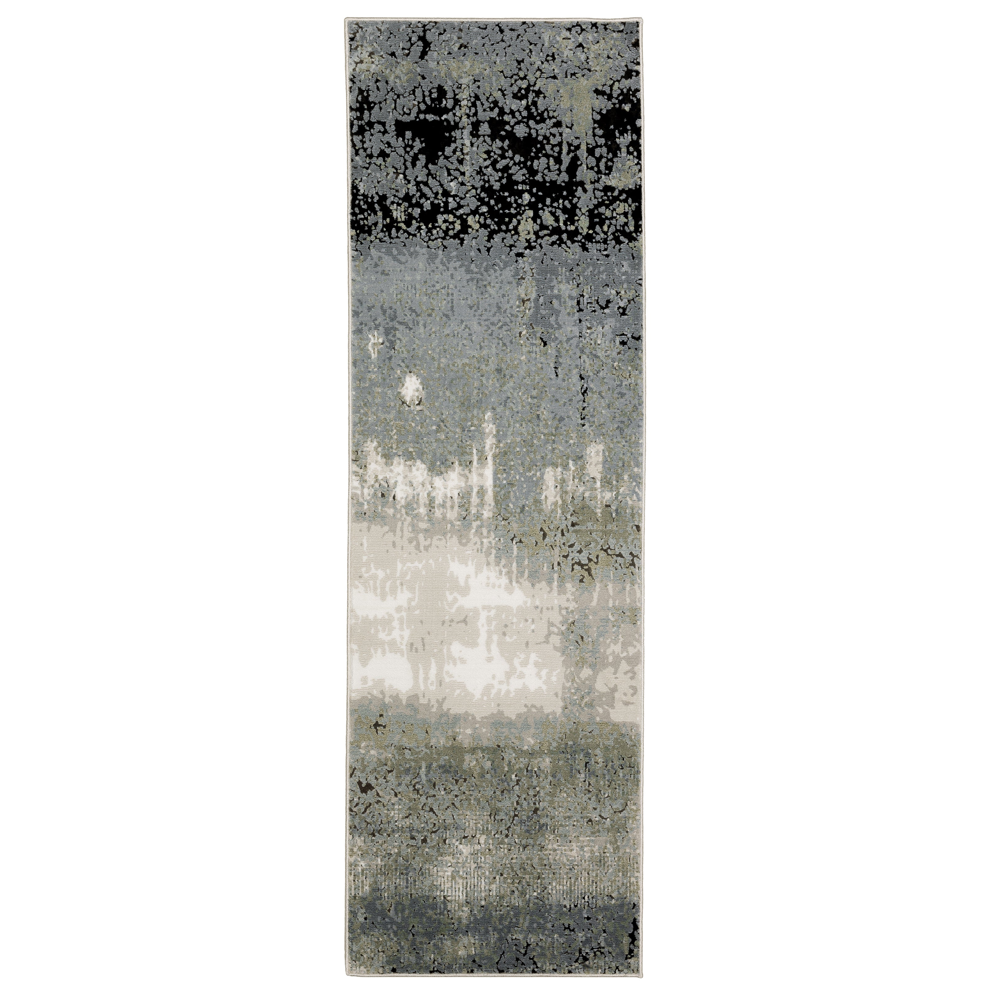 Oriental Weavers Caravan 5571H Blue/Green Area Rug