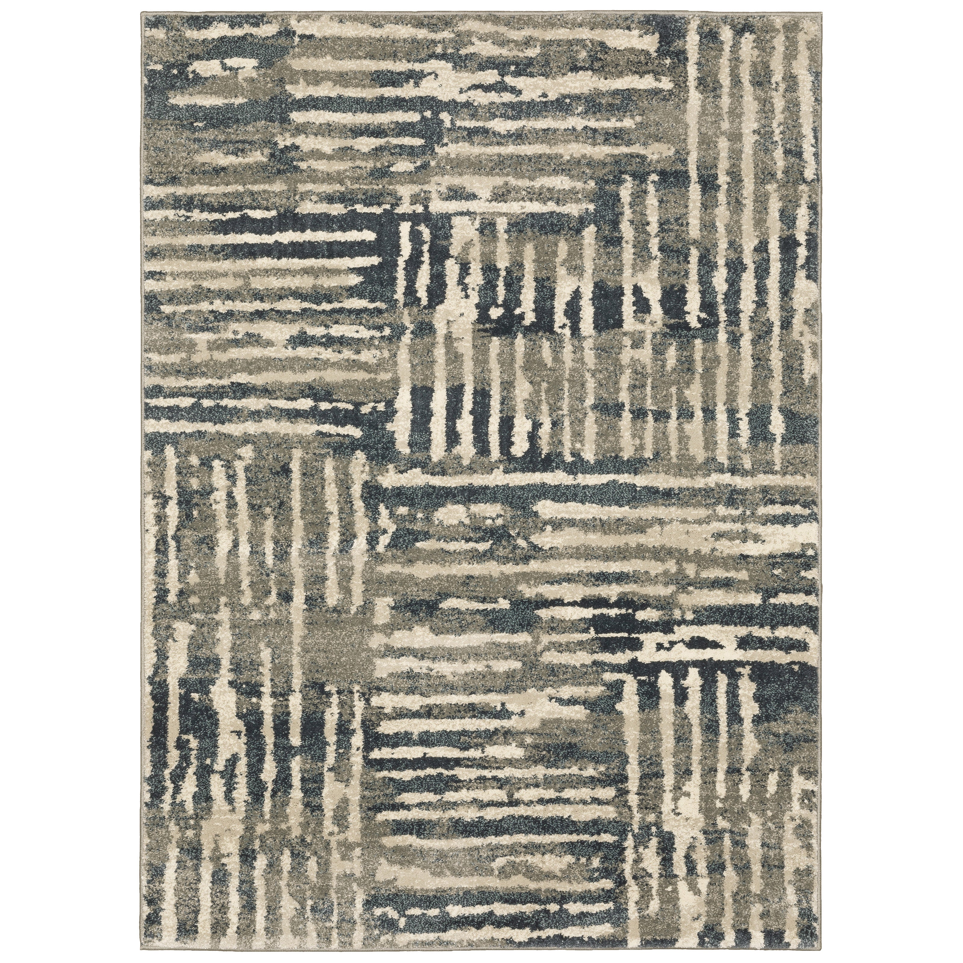 Oriental Weavers Carson 738B Ivory/Grey Area Rug