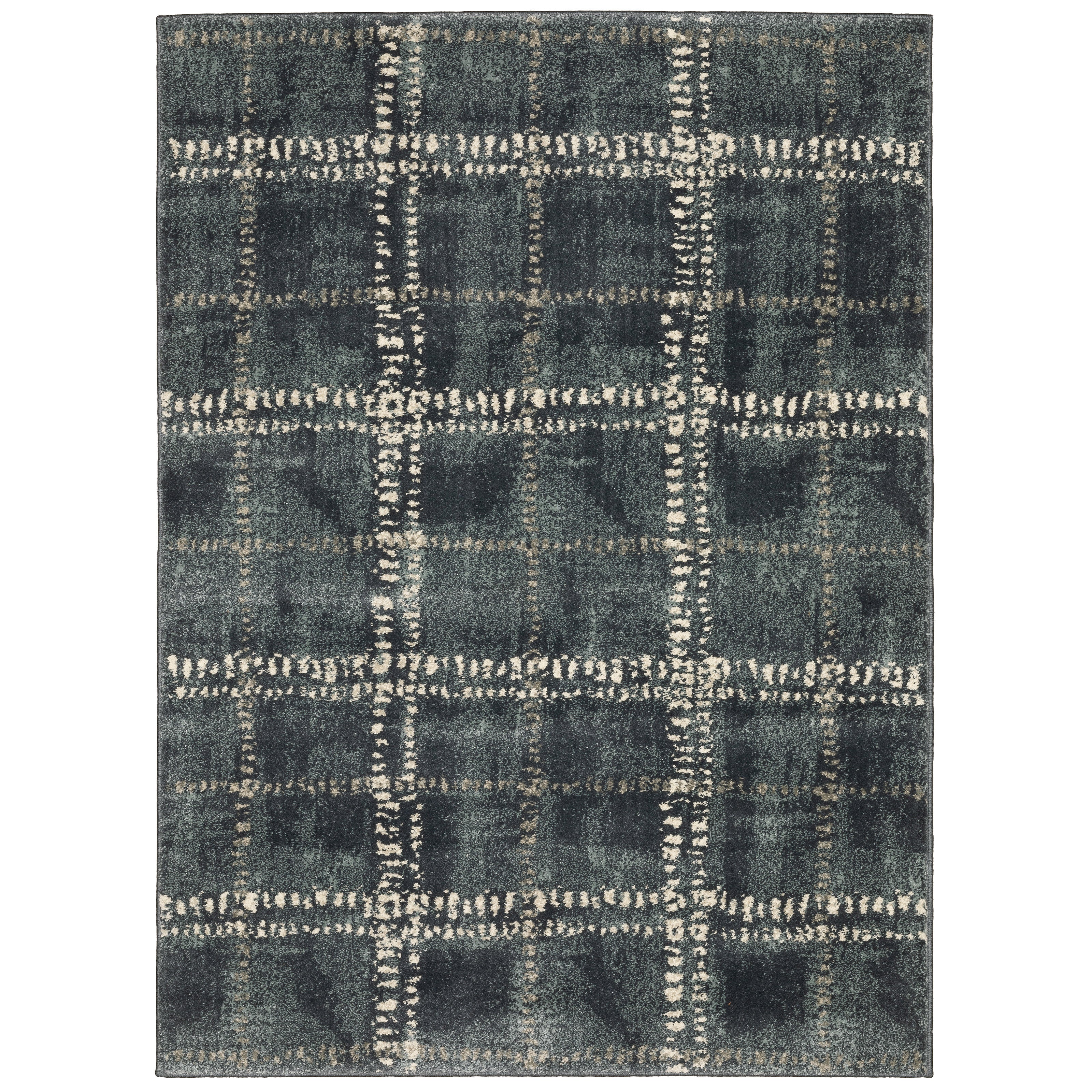 Oriental Weavers Carson 745C Blue/Beige Area Rug