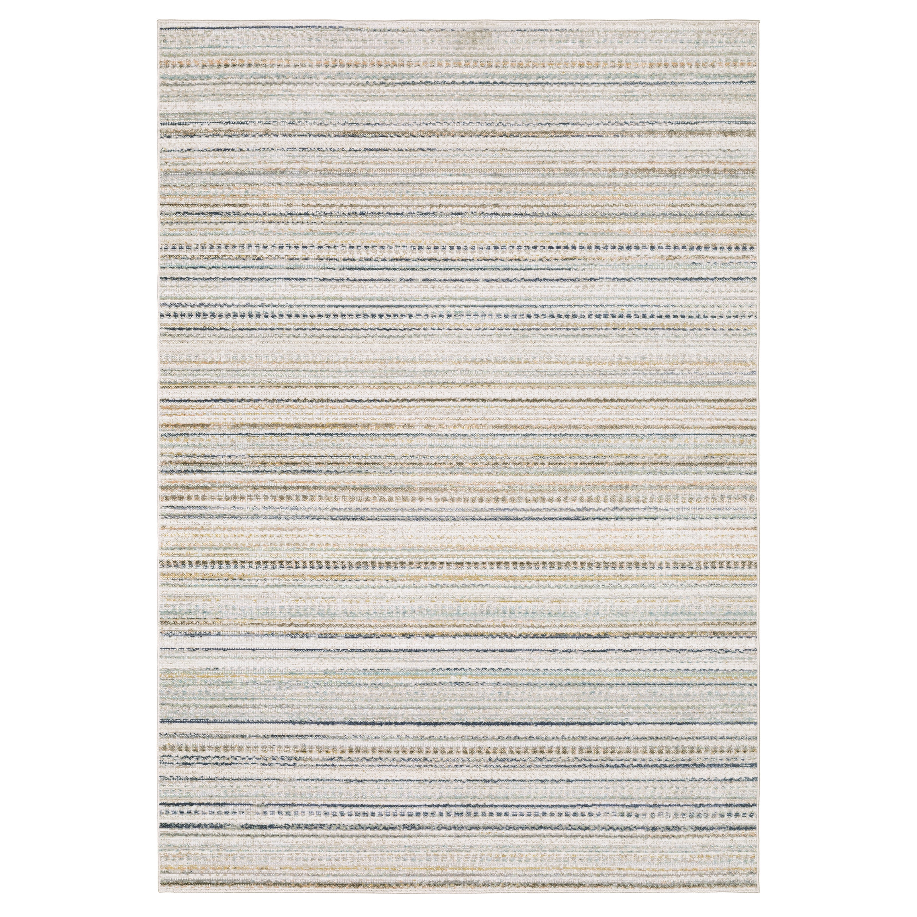 Oriental Weavers Cavett CAV10 Beige/Multi Area Rug