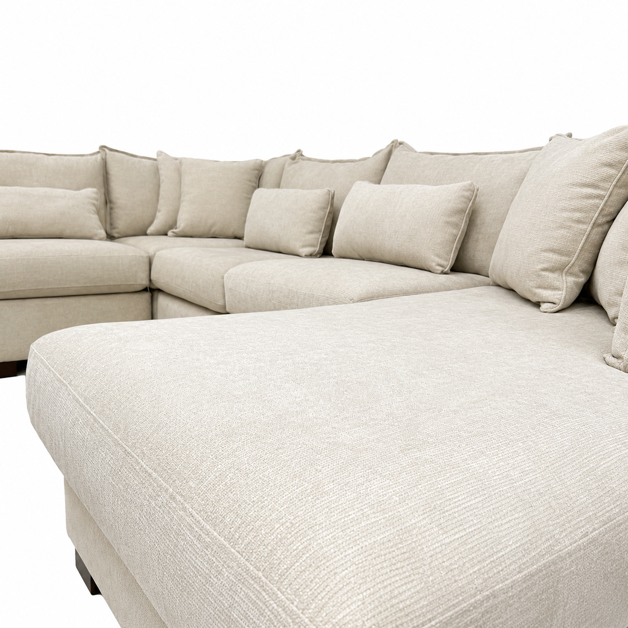 Alina 6 Piece Right Chaise U Shape Sectional