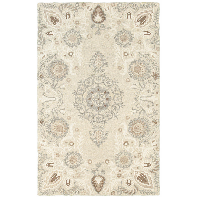 Oriental Weavers Craft 93000 Sand/Ash Area Rug