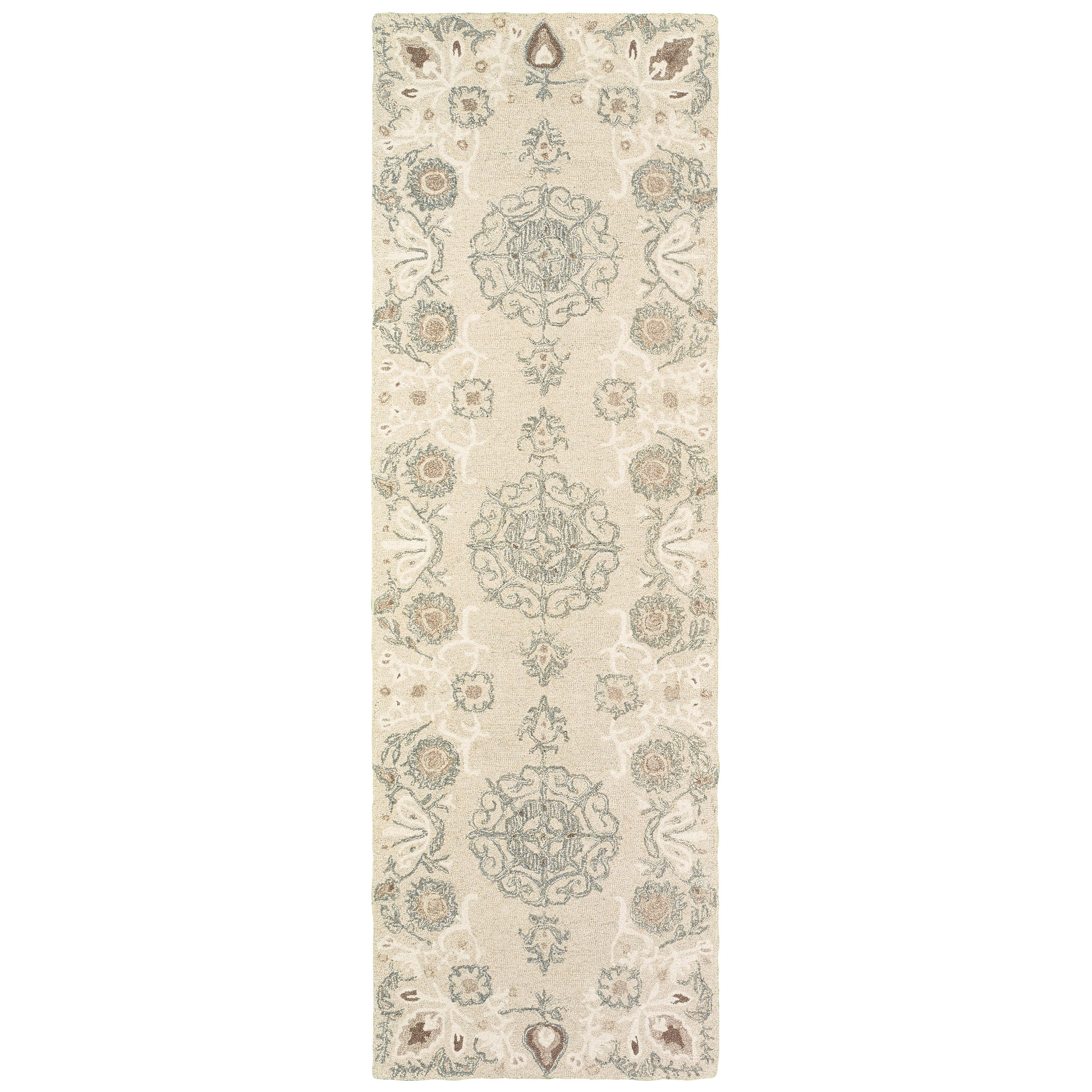 Oriental Weavers Craft 93000 Sand/Ash Area Rug
