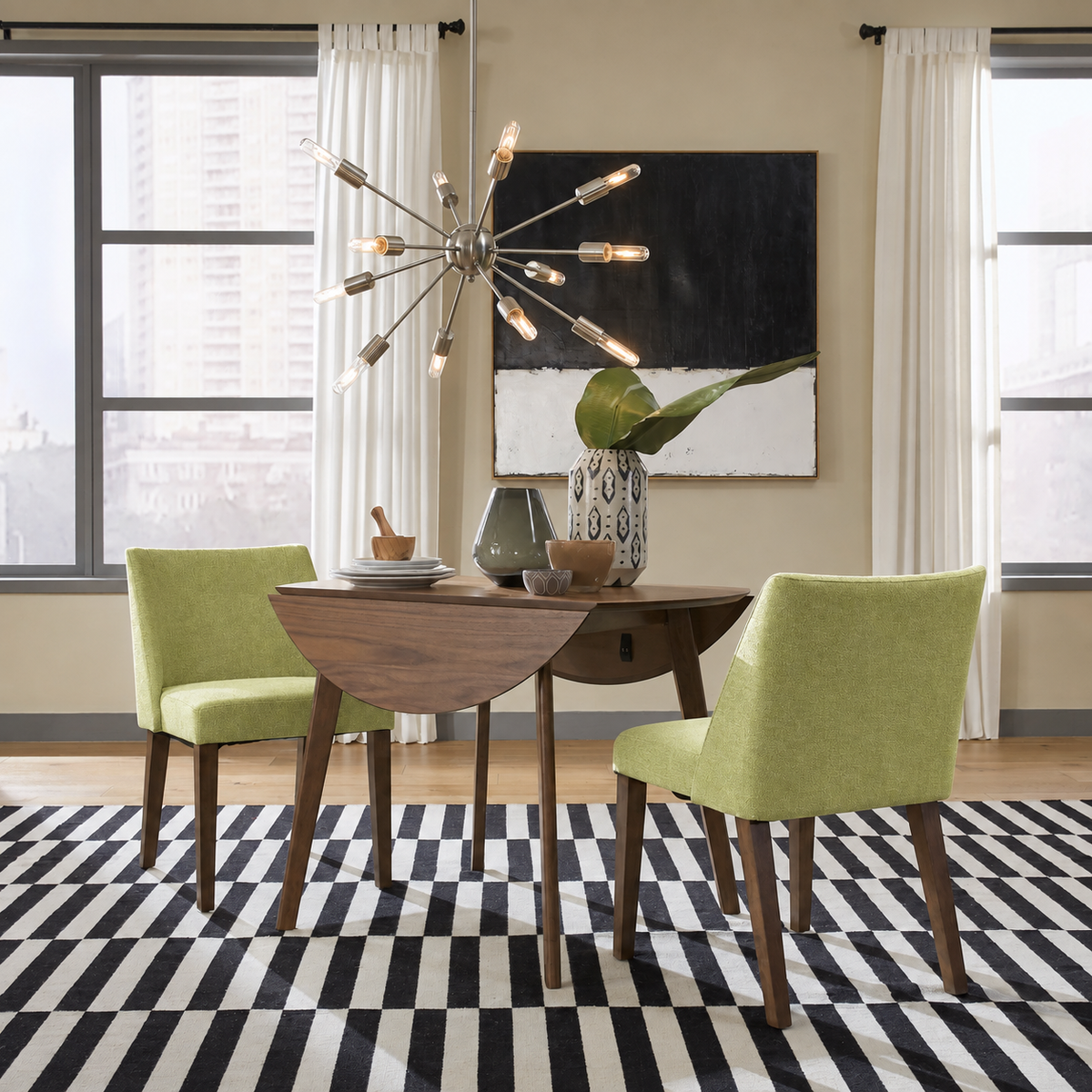 Space Savers 3-Piece Drop Leaf Dining Set
