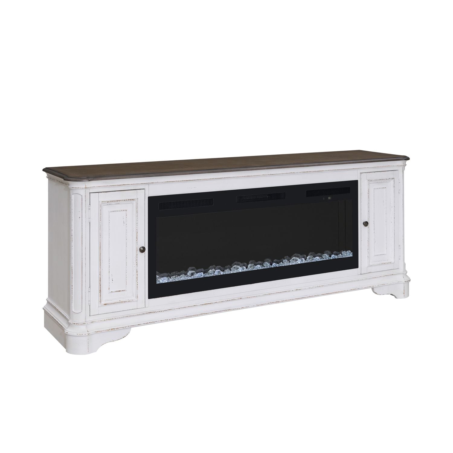 244 82 Inch Console w/ Fire FTS
