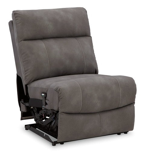 Paloma Power Armless Recliner with Adjustable Headrest
