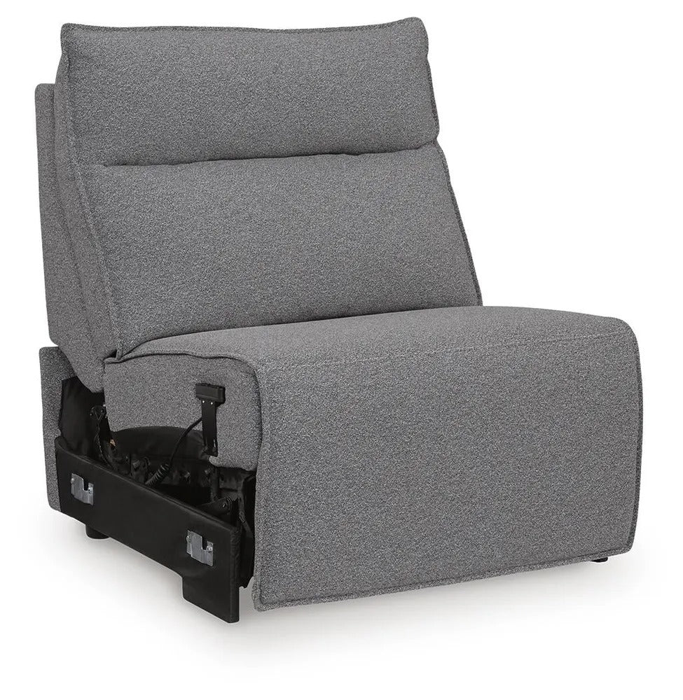 Zella Power Armless Recliner with Adjustable Headrest