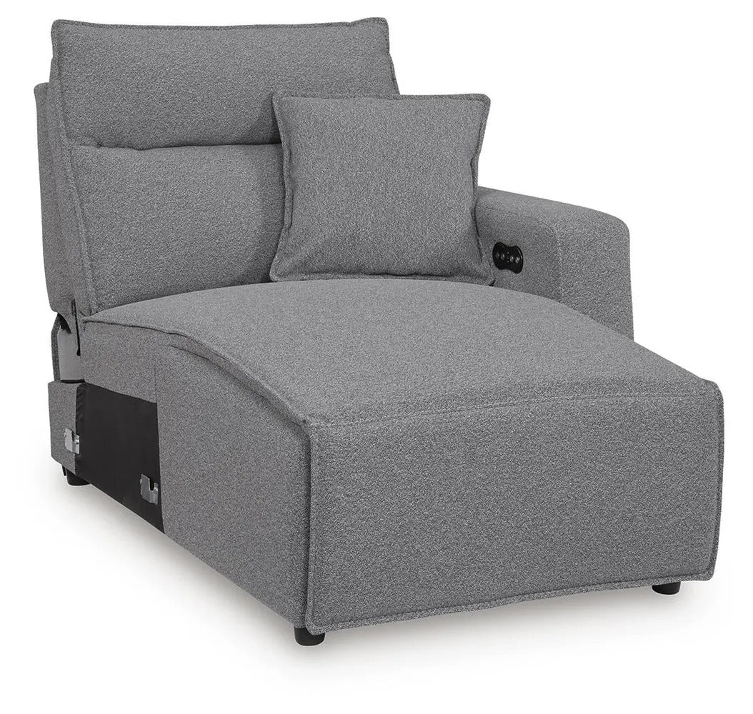 Zella Right Arm Facing Press Back Power Chaise
