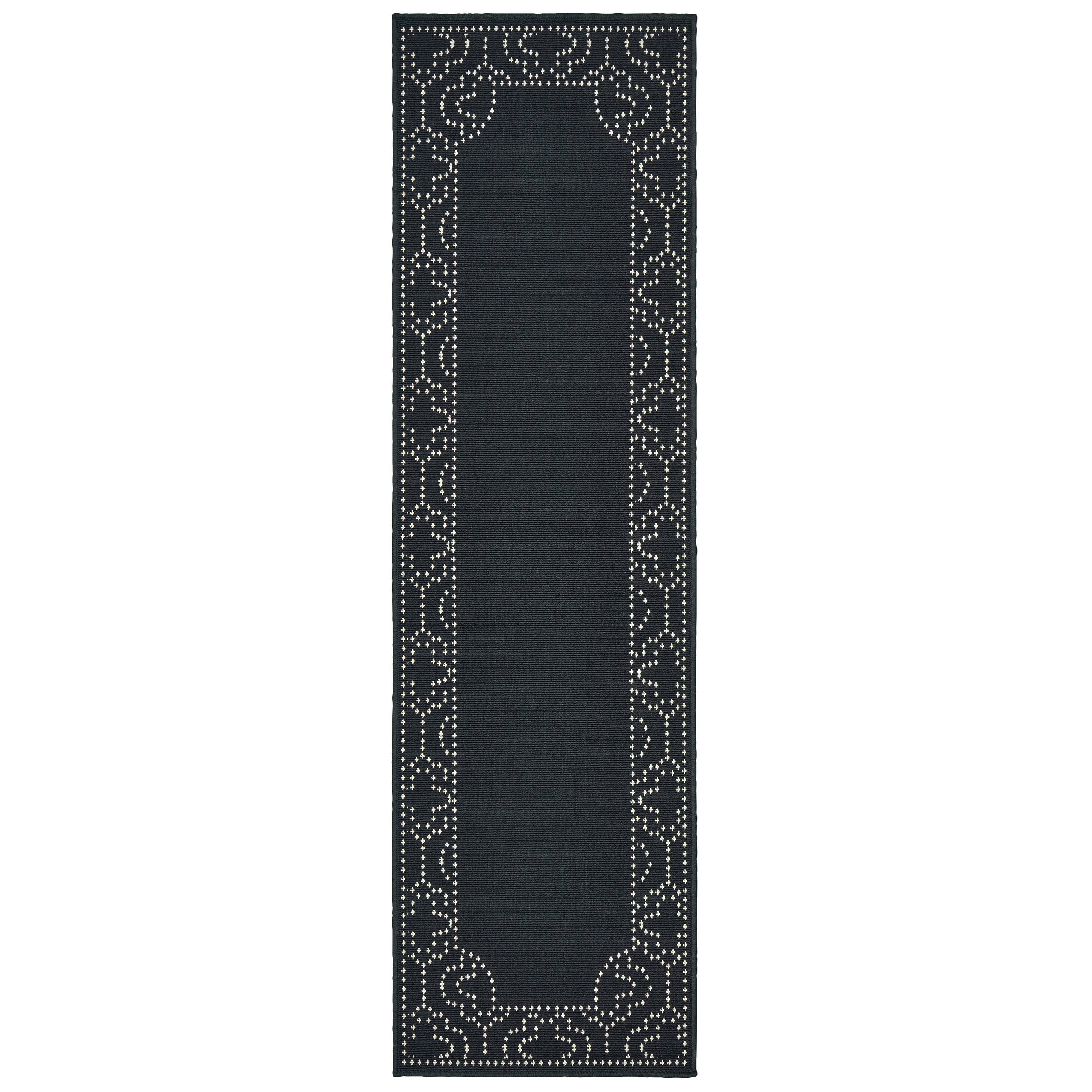 Oriental Weavers Majorca MAJ01 Ivory/Blue Area Rug