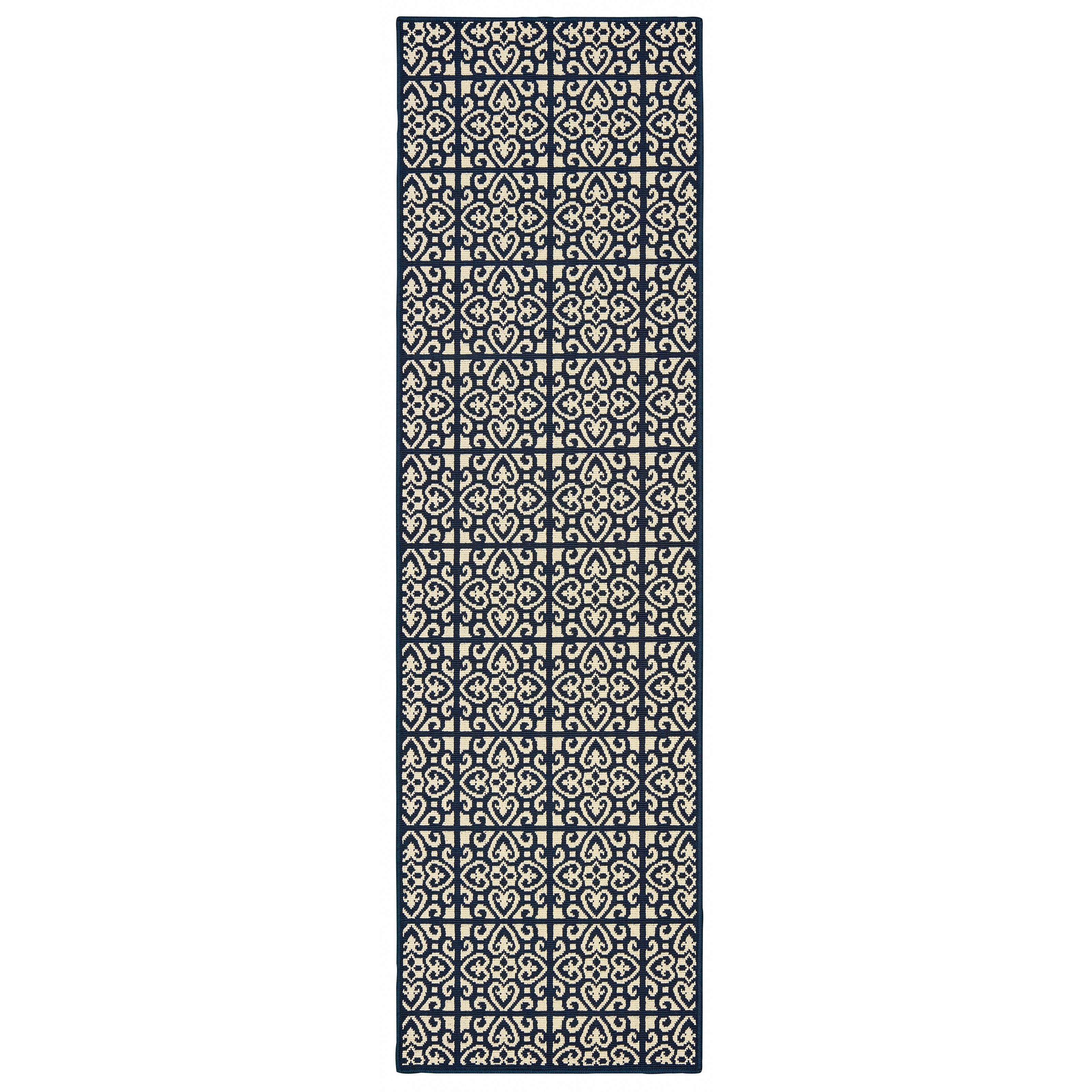 Oriental Weavers Malibu MAL04 Blue/Beige Area Rug