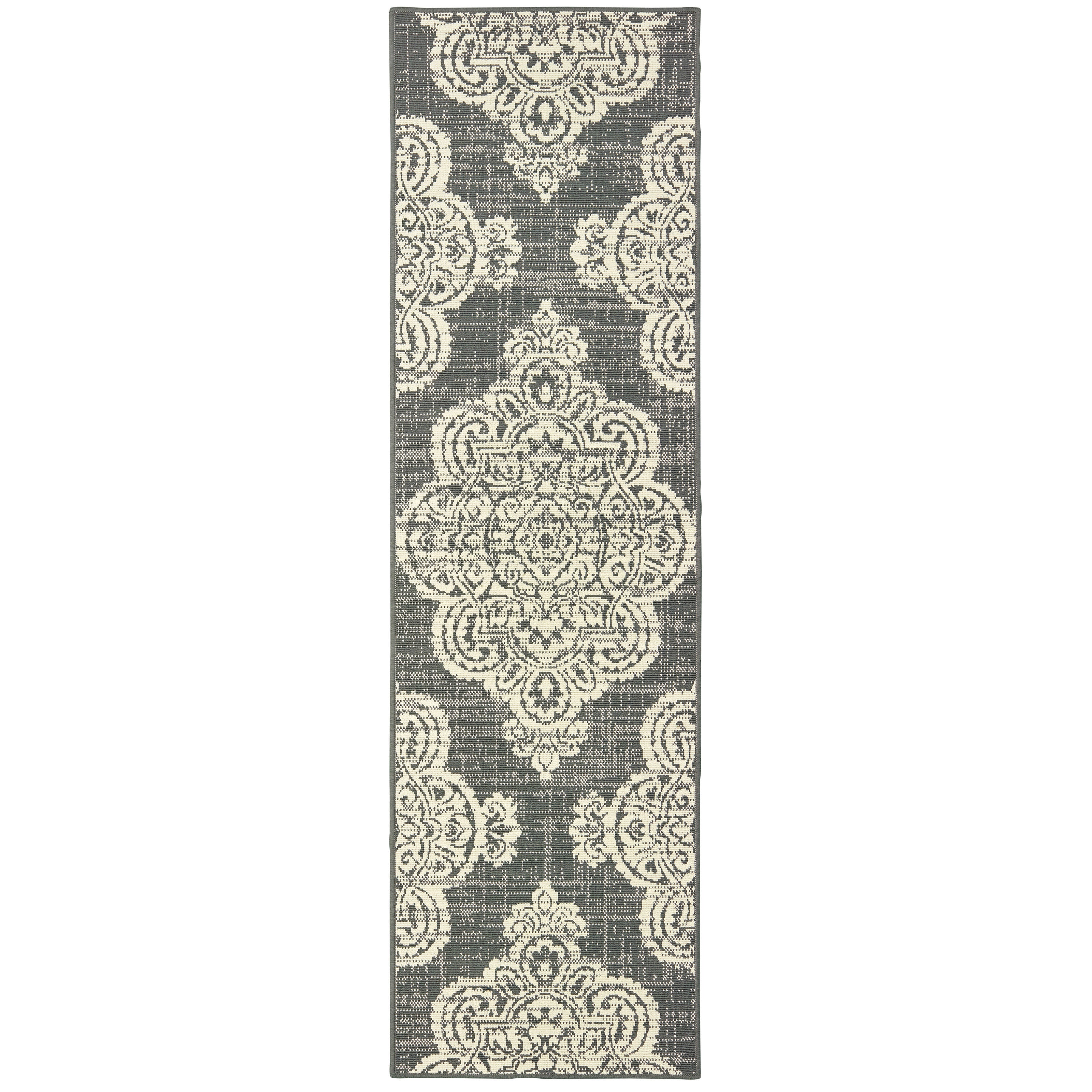 Oriental Weavers Malibu MAL08 Grey/Ivory Area Rug