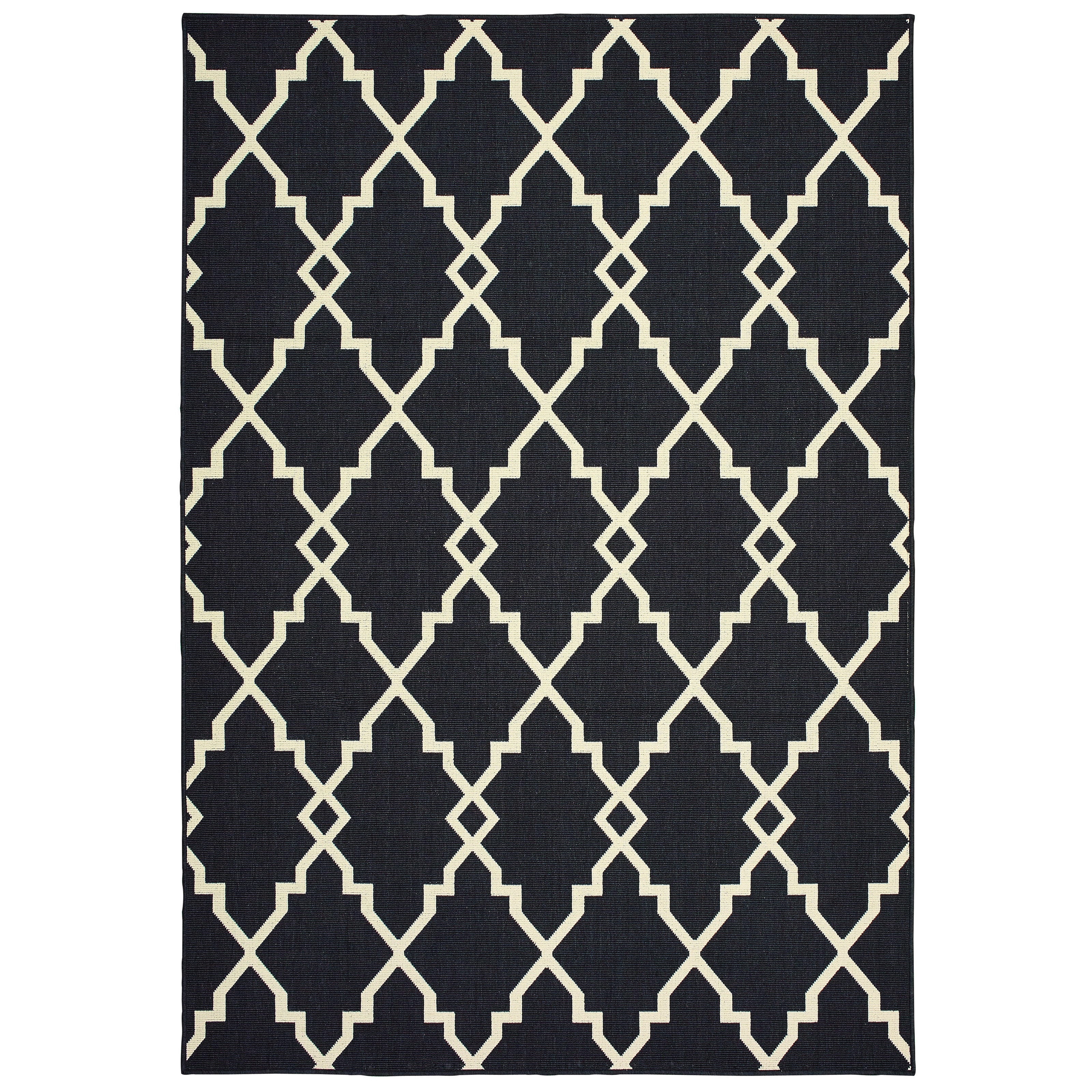 Oriental Weavers Mallory MAL07 Beige/Blue Area Rug