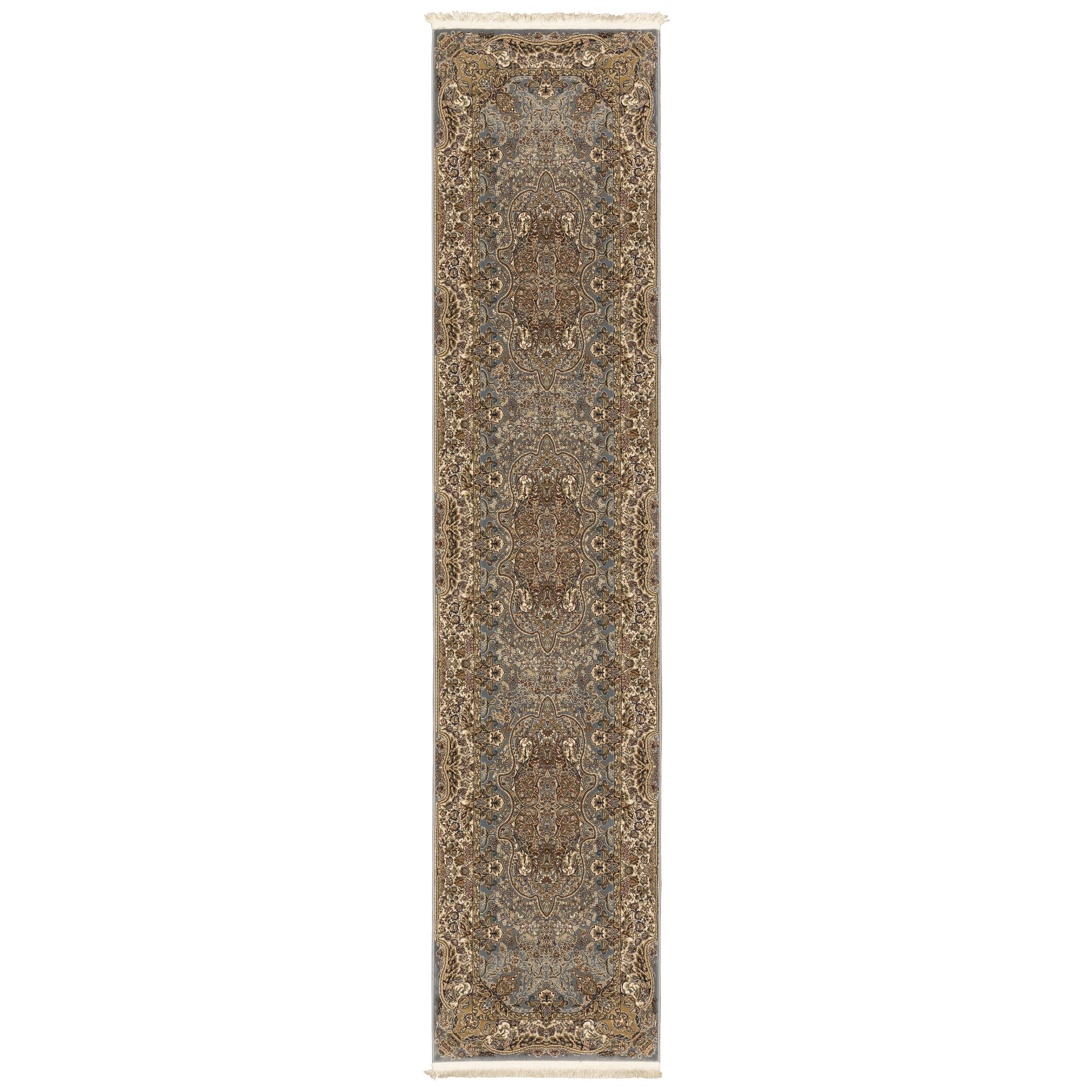 Oriental Weavers Montego 2635N Brown/Blue Area Rug