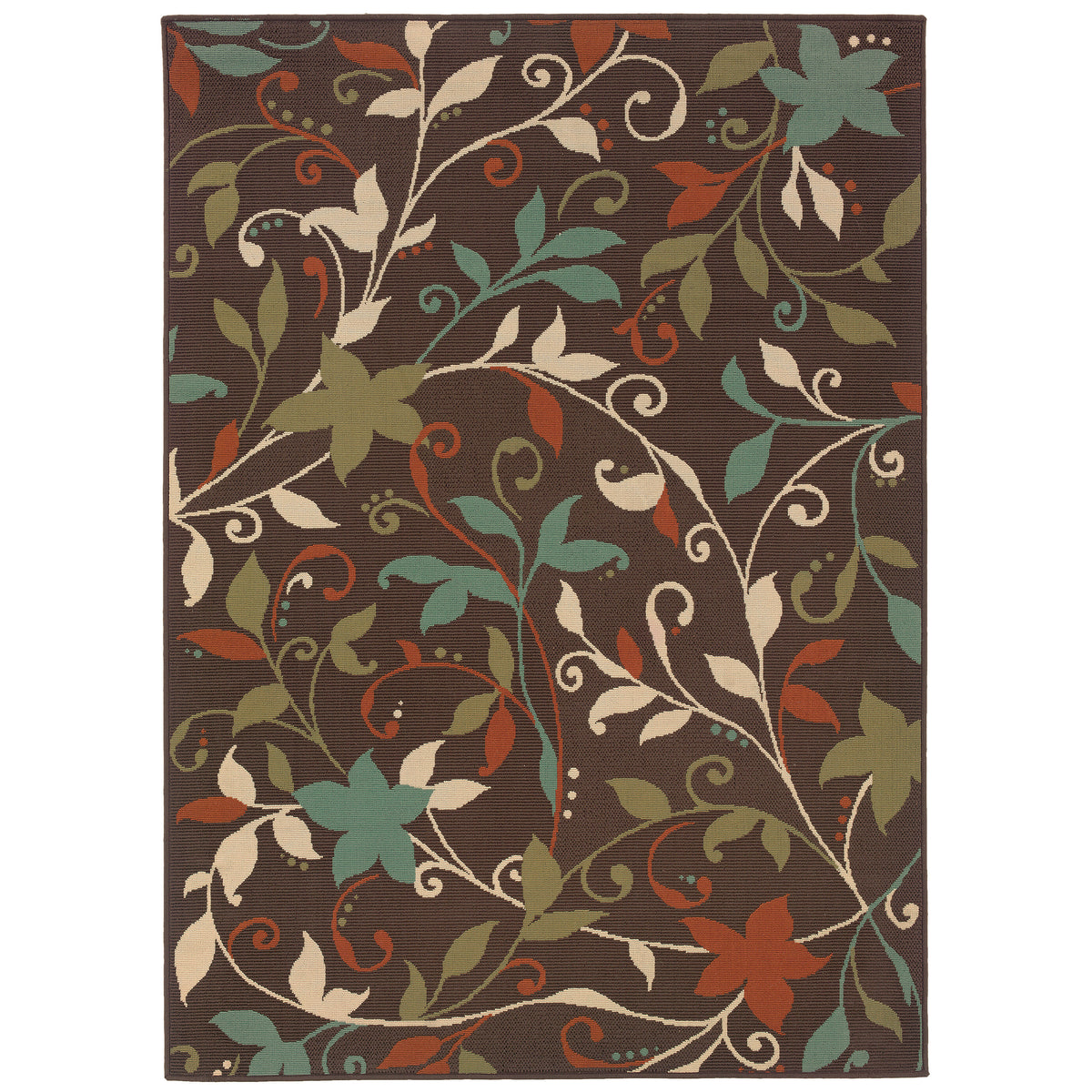 Oriental Weavers Meridian 7420A Blue/Ivory Area Rug