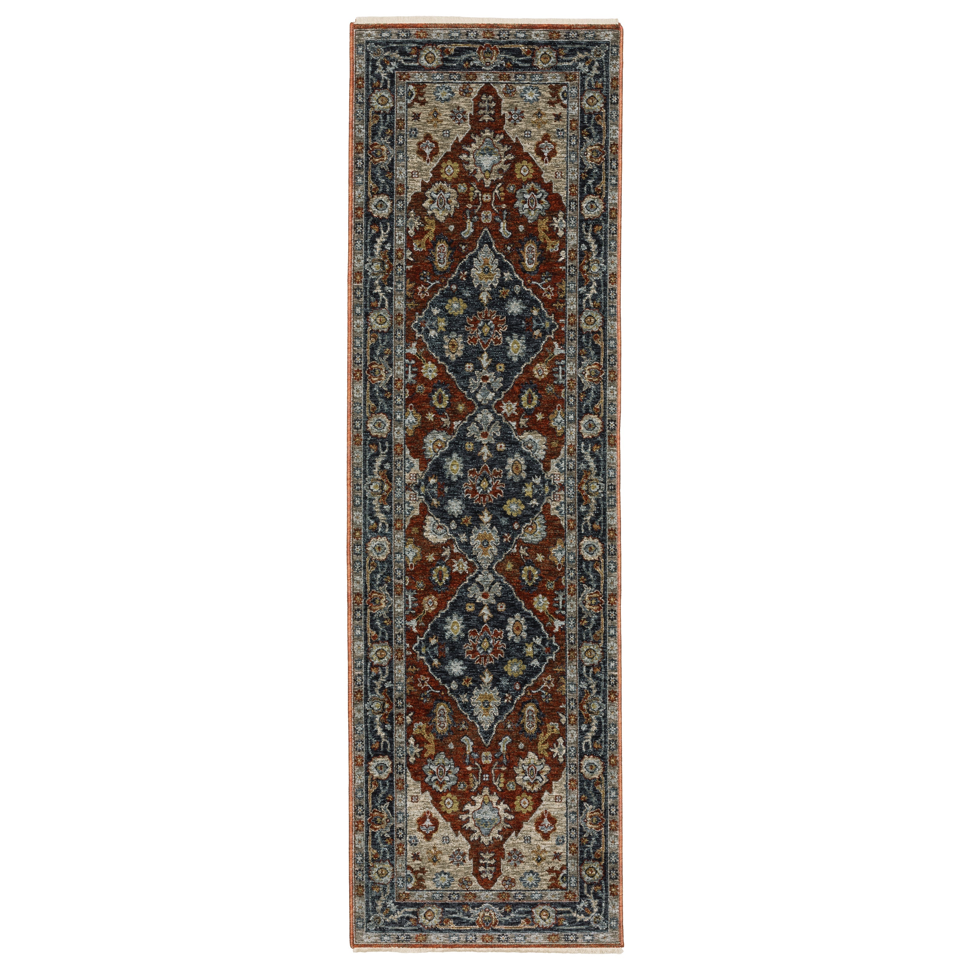 Oriental Weavers Aberdeen 1143H Red/Blue Area Rug