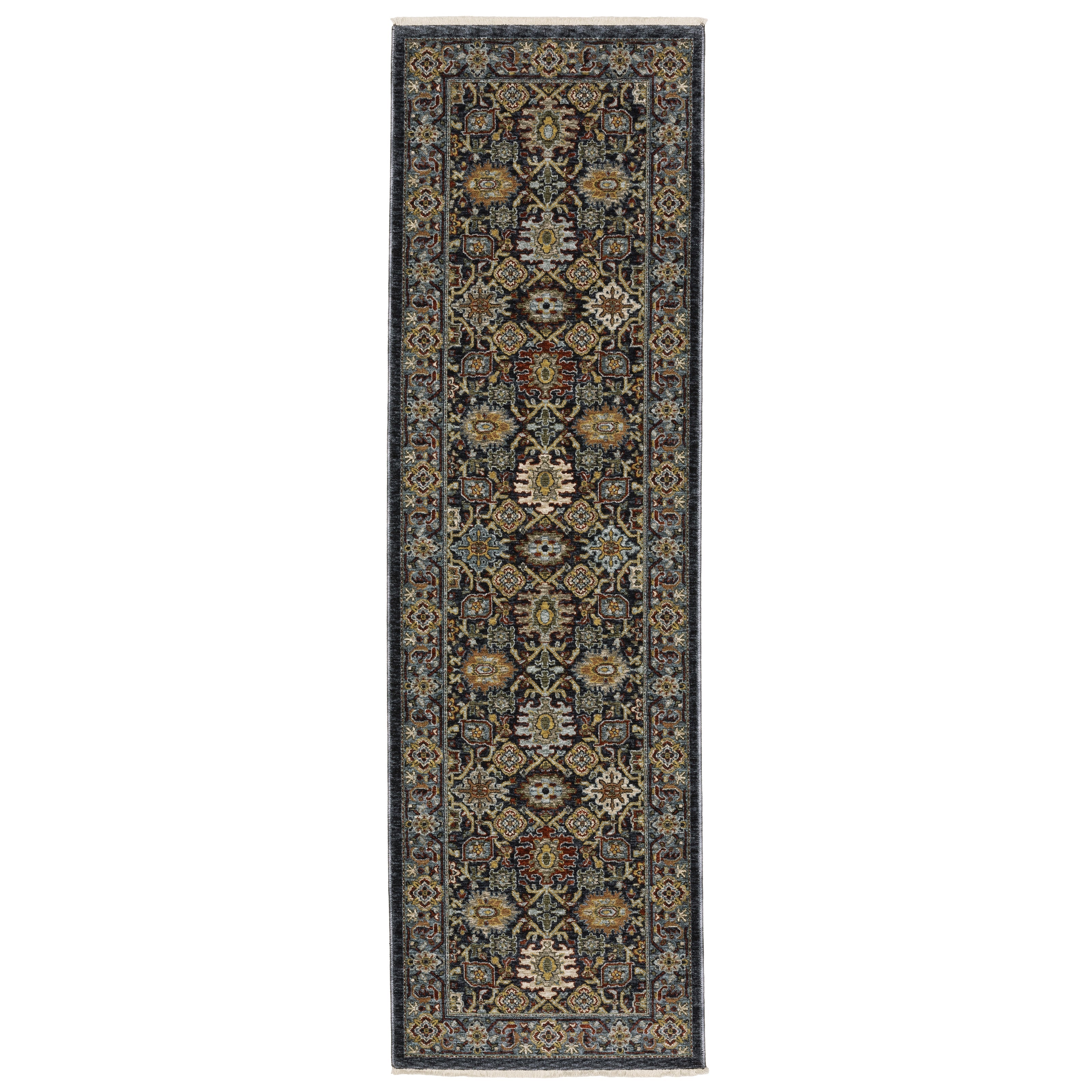 Oriental Weavers Aberdeen 4922D Blue/Multi Area Rug