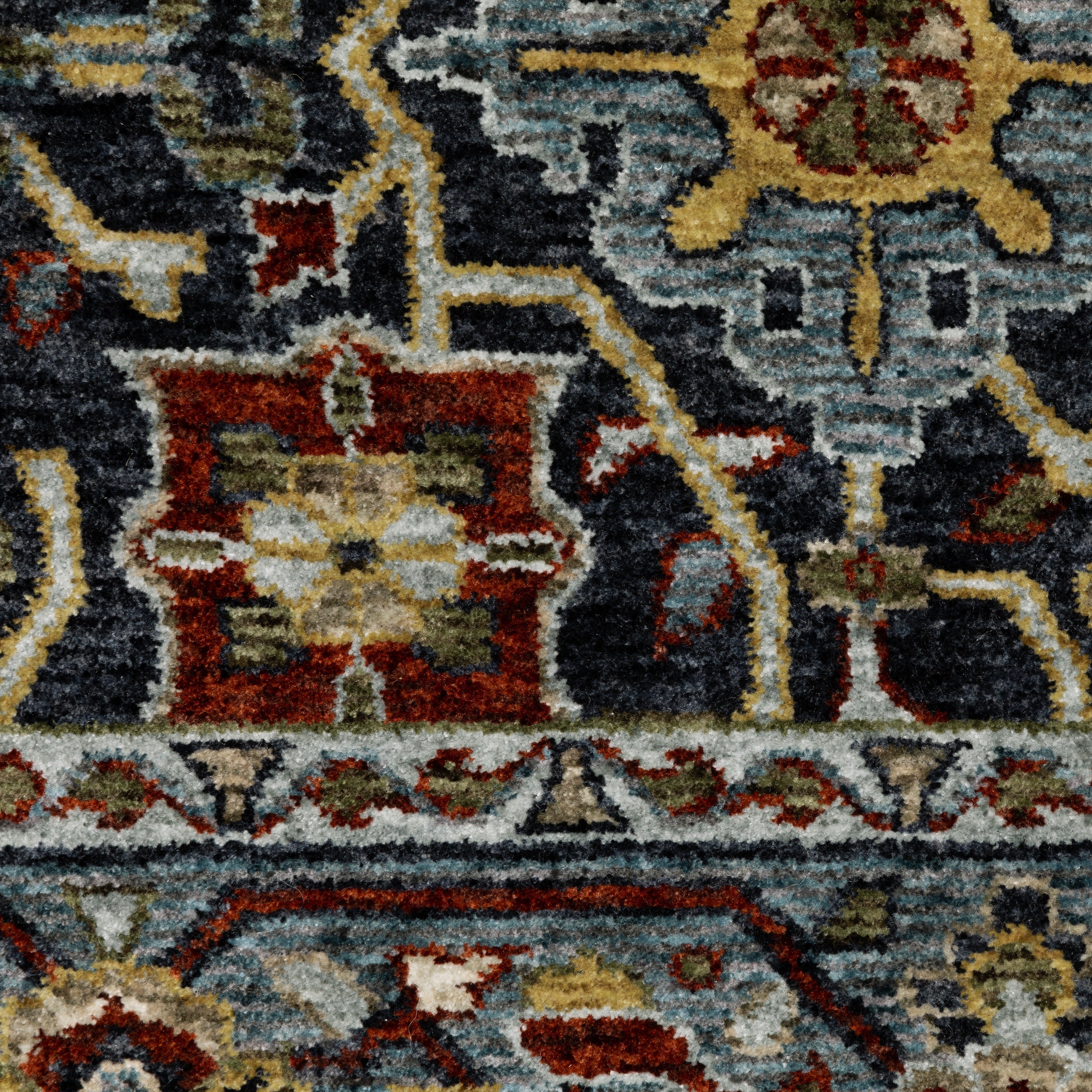 Oriental Weavers Aberdeen 4922D Blue/Multi Area Rug