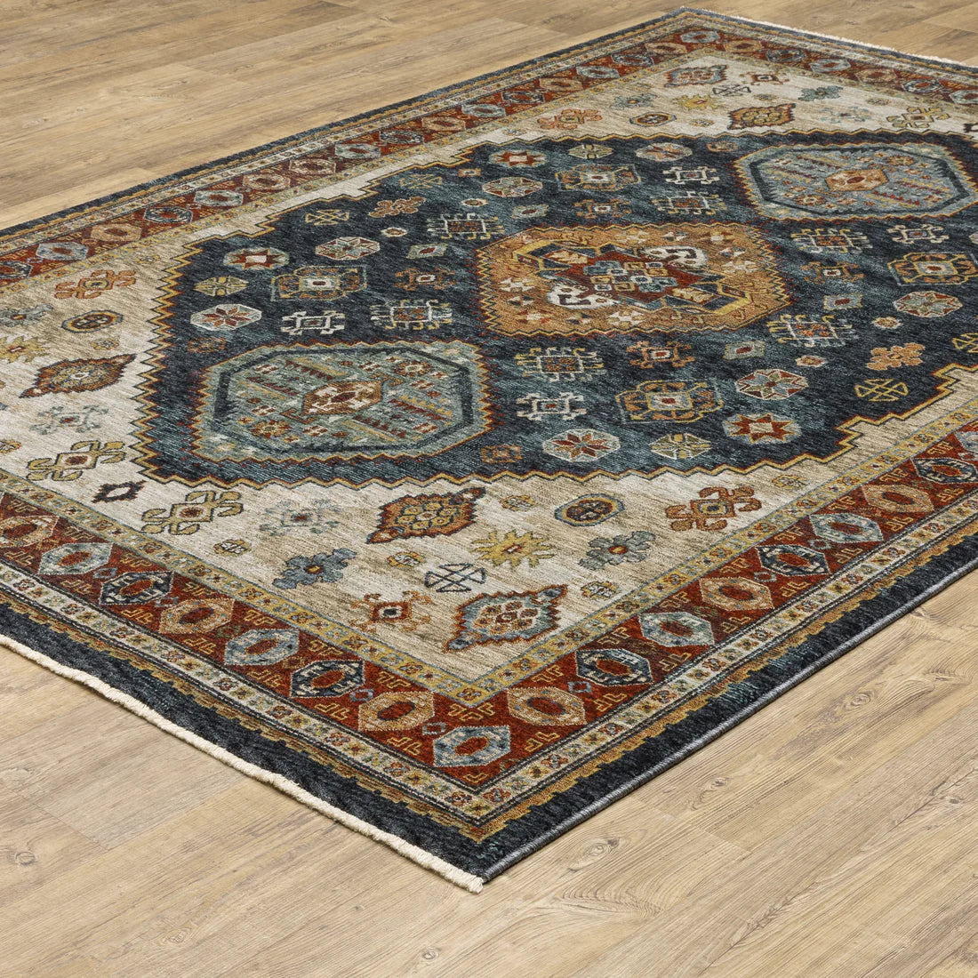 Oriental Weavers Aberdeen Blue/Multi Area Rug