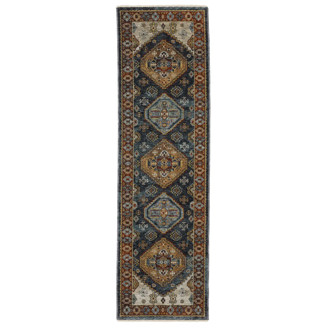 Oriental Weavers Aberdeen Blue/Multi Area Rug