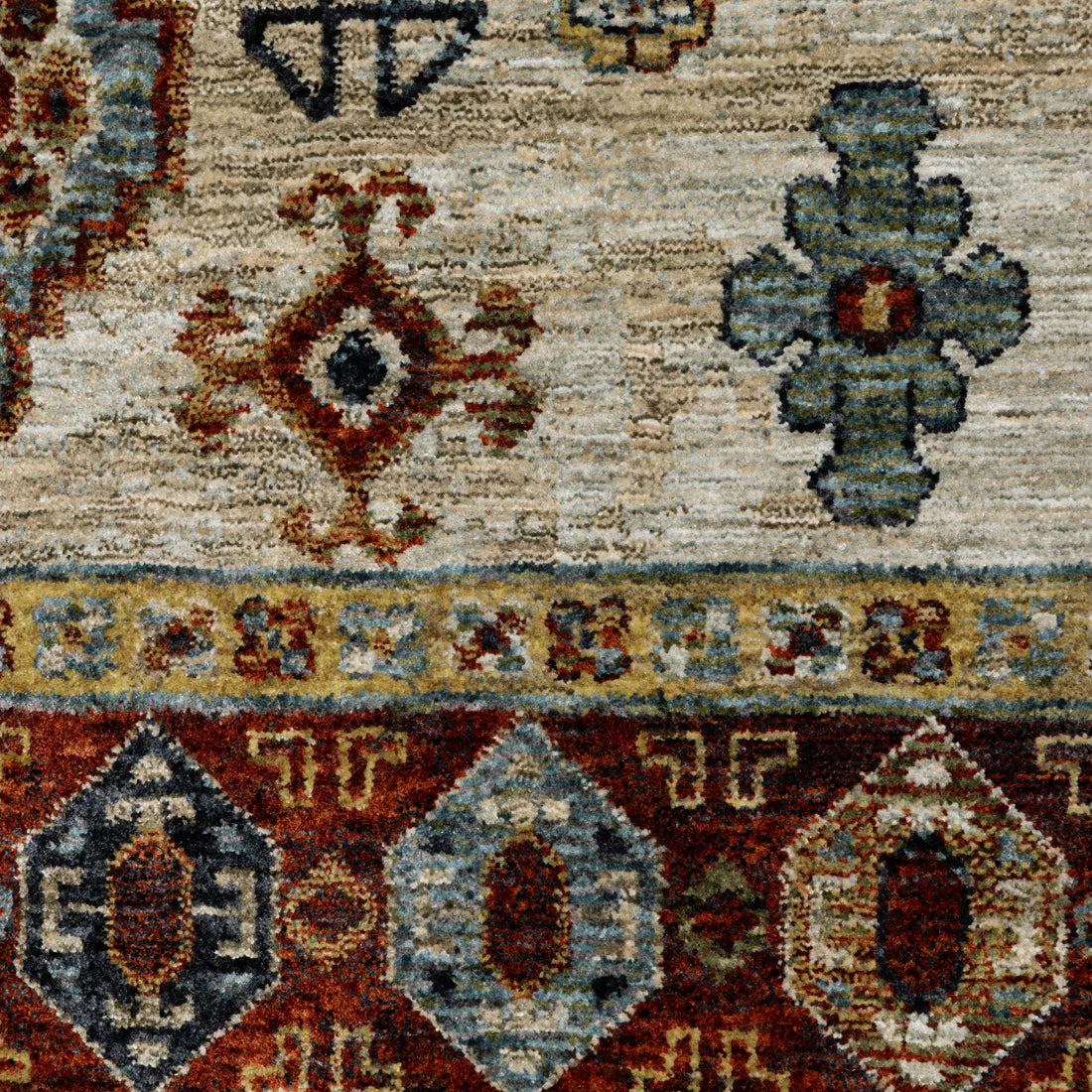 Oriental Weavers Aberdeen Blue/Multi Area Rug