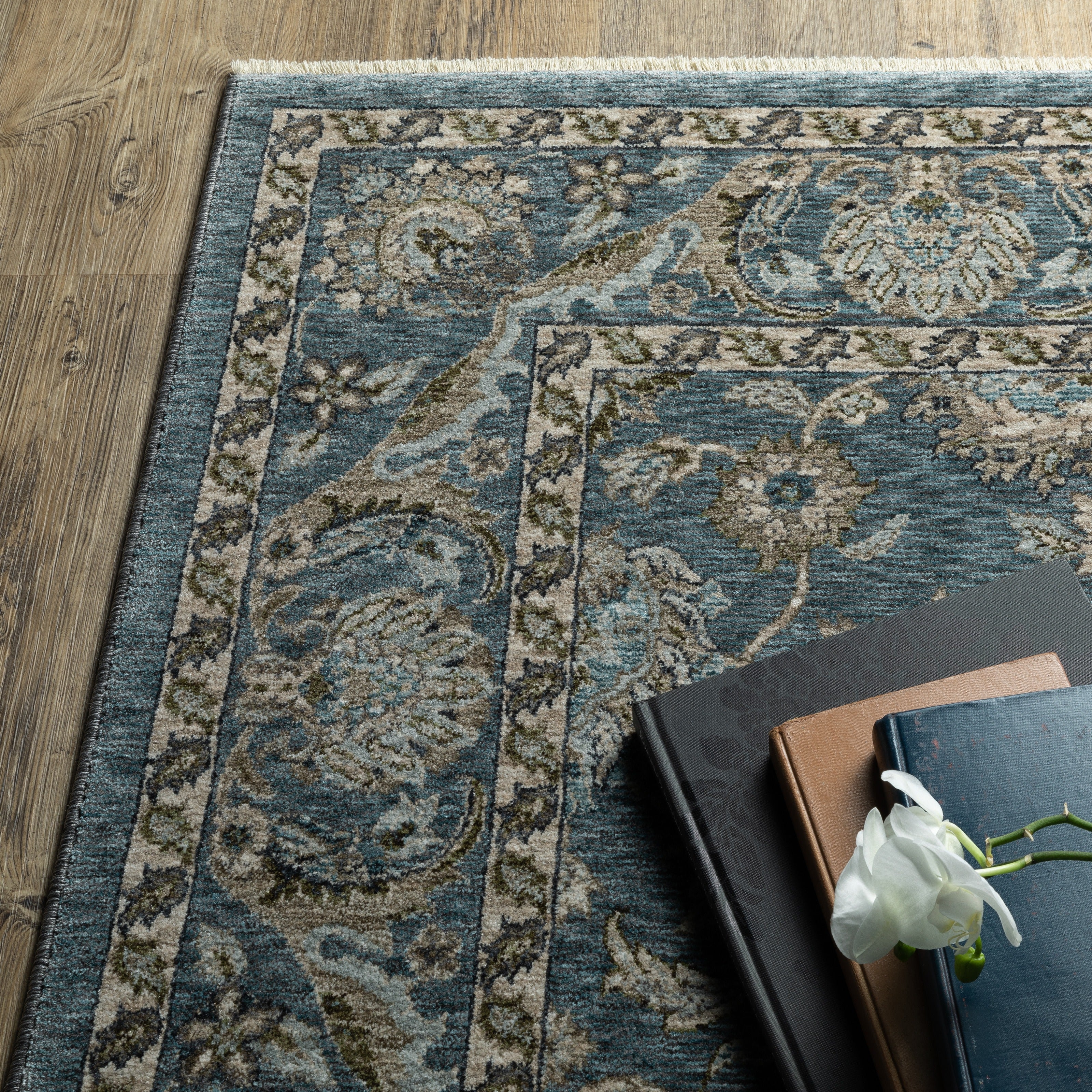 Oriental Weavers Aberdeen 70H Blue/Beige Area Rug