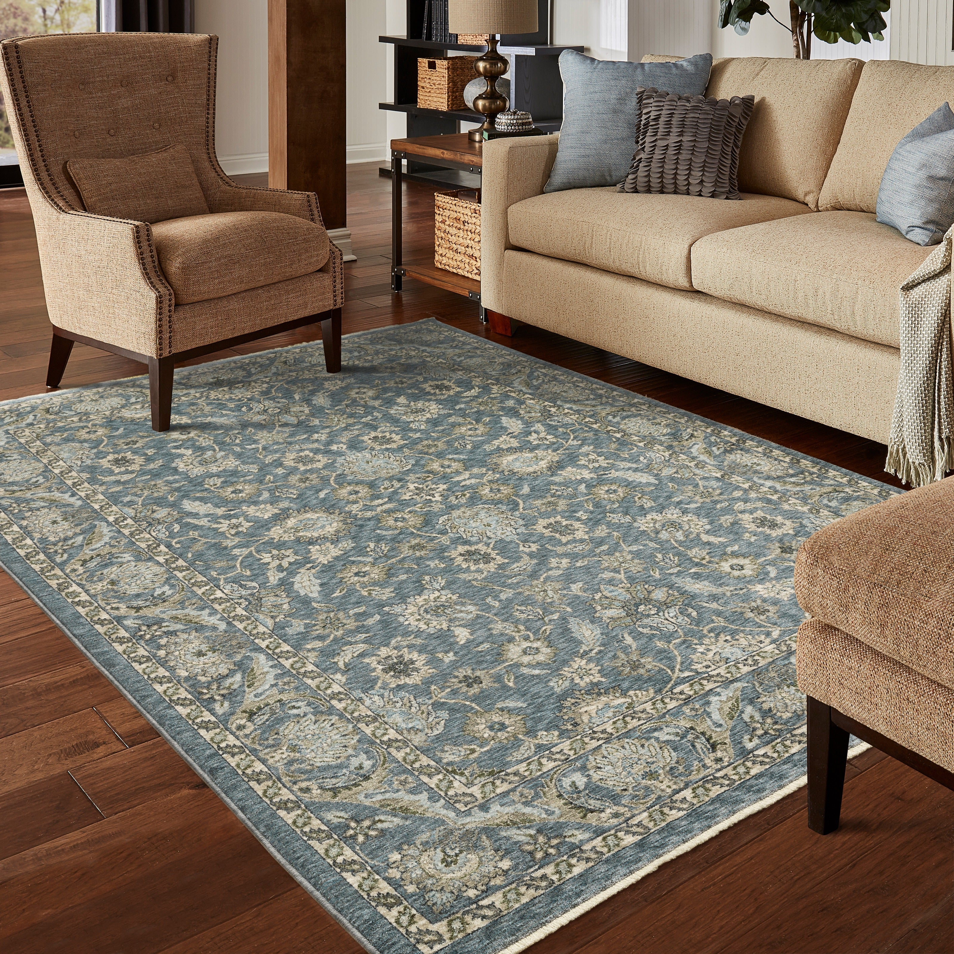 Oriental Weavers Aberdeen 70H Blue/Beige Area Rug