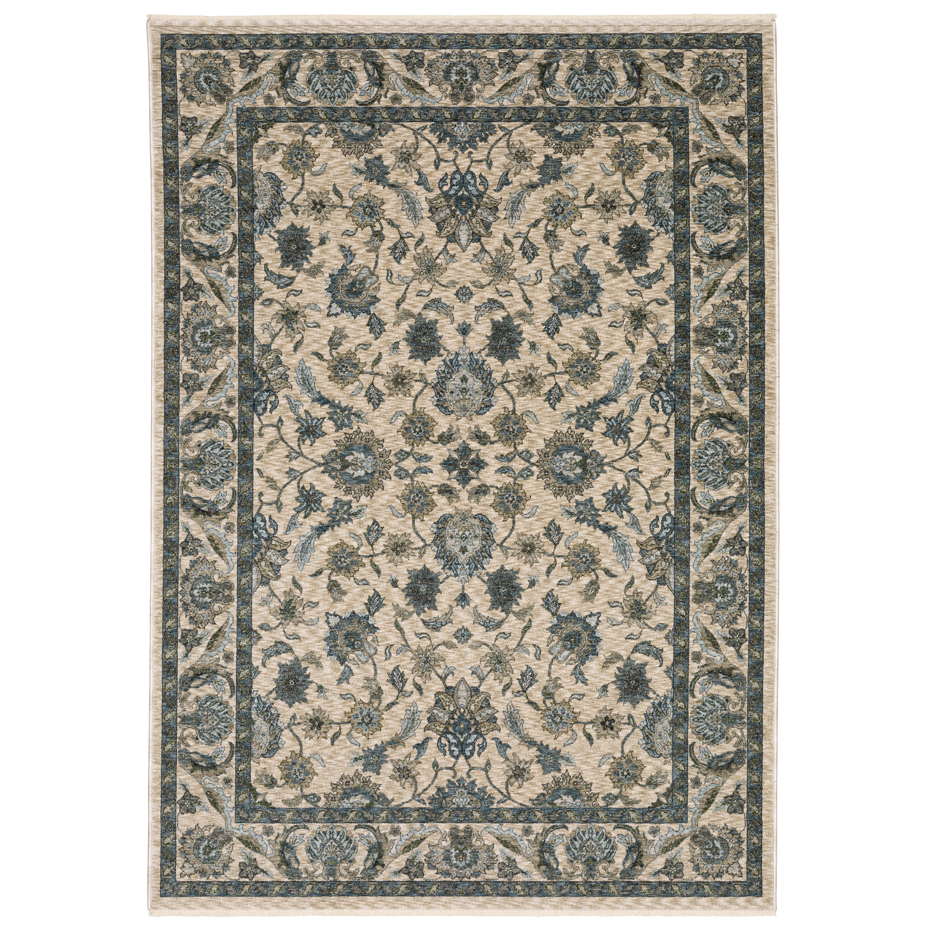 Oriental Weavers Aberdeen 70I Beige/Blue Area Rug