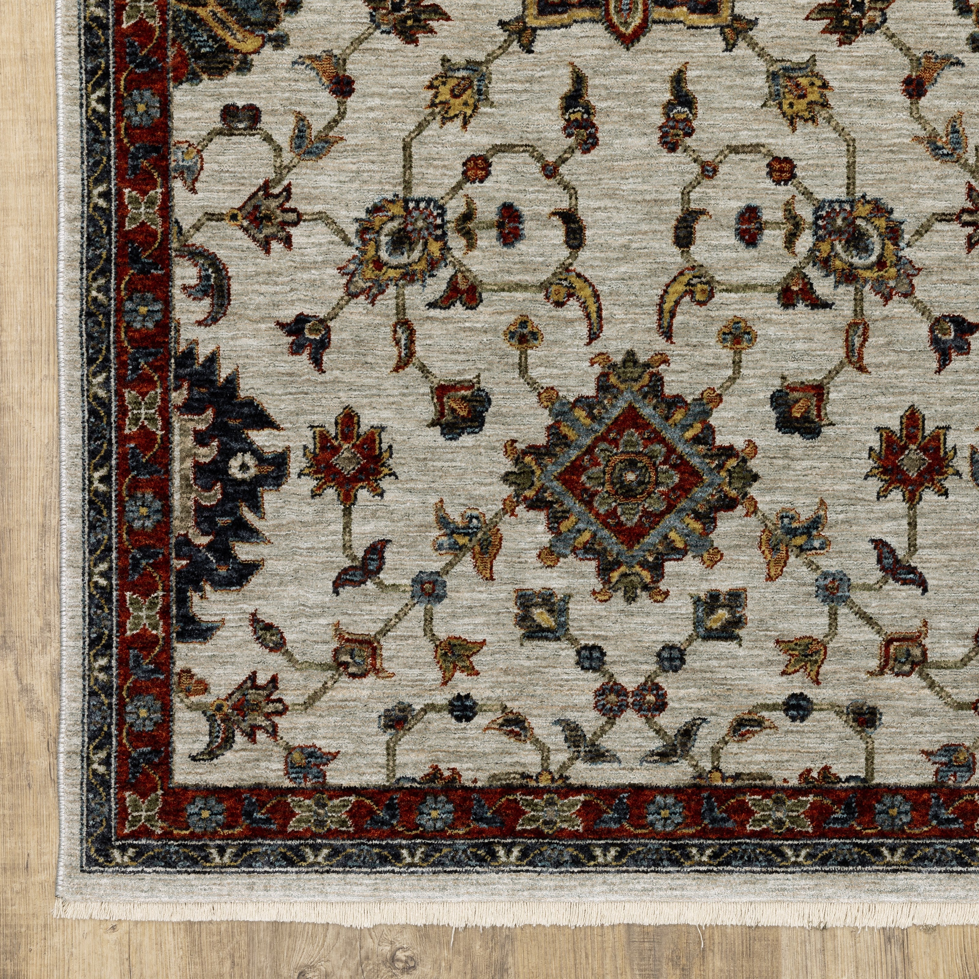 Oriental Weavers Aberdeen 751W Ivory/Multi Area Rug