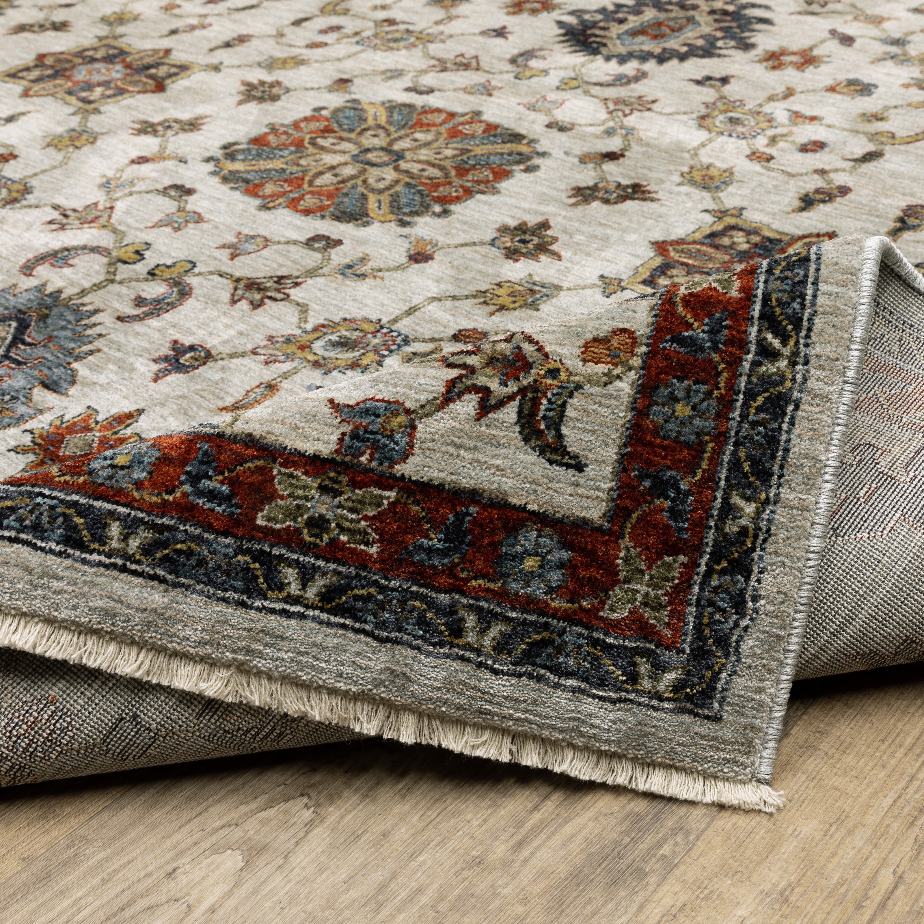 Oriental Weavers Aberdeen 751W Ivory/Multi Area Rug