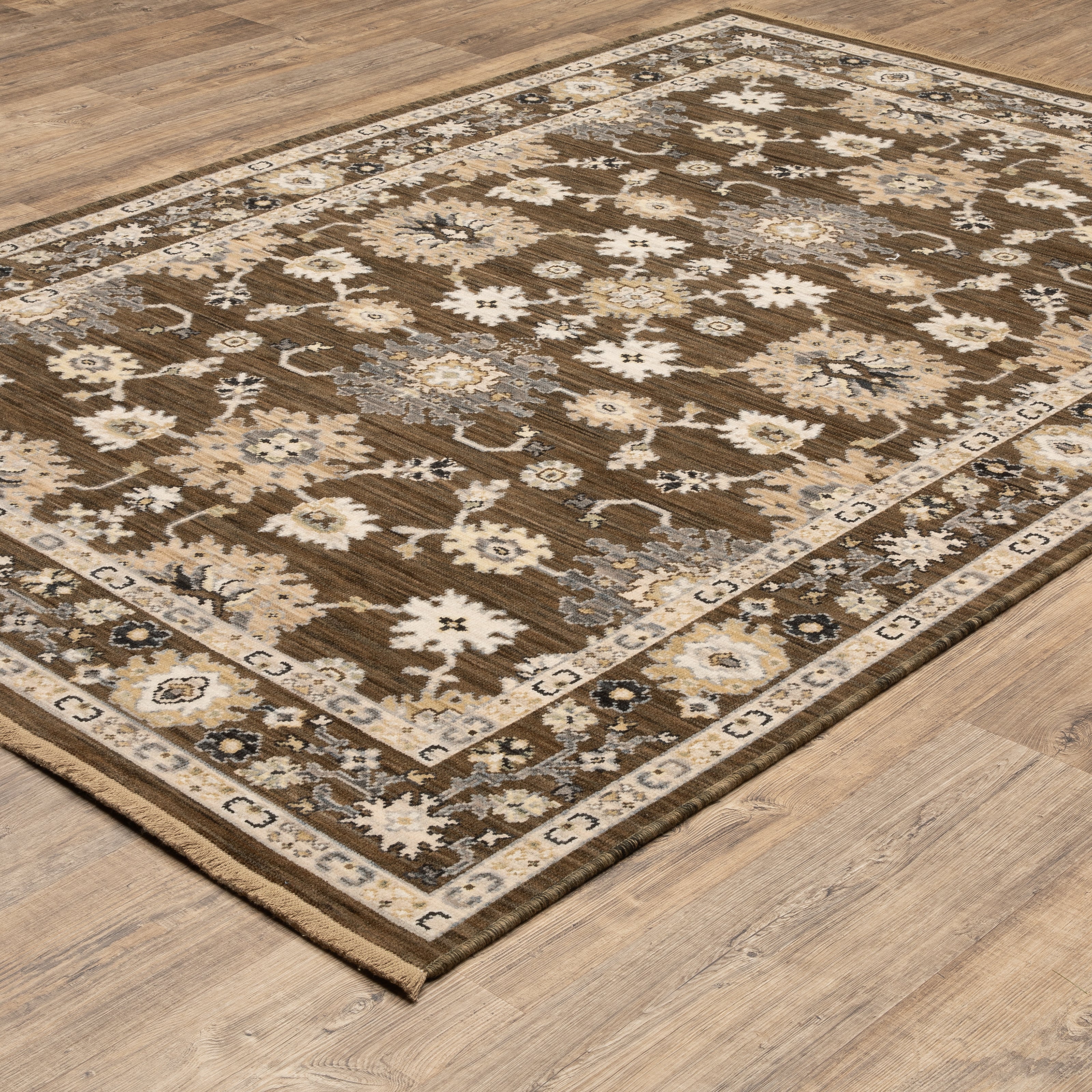Oriental Weavers Acacia ACA01 Brown/Tan Area Rug