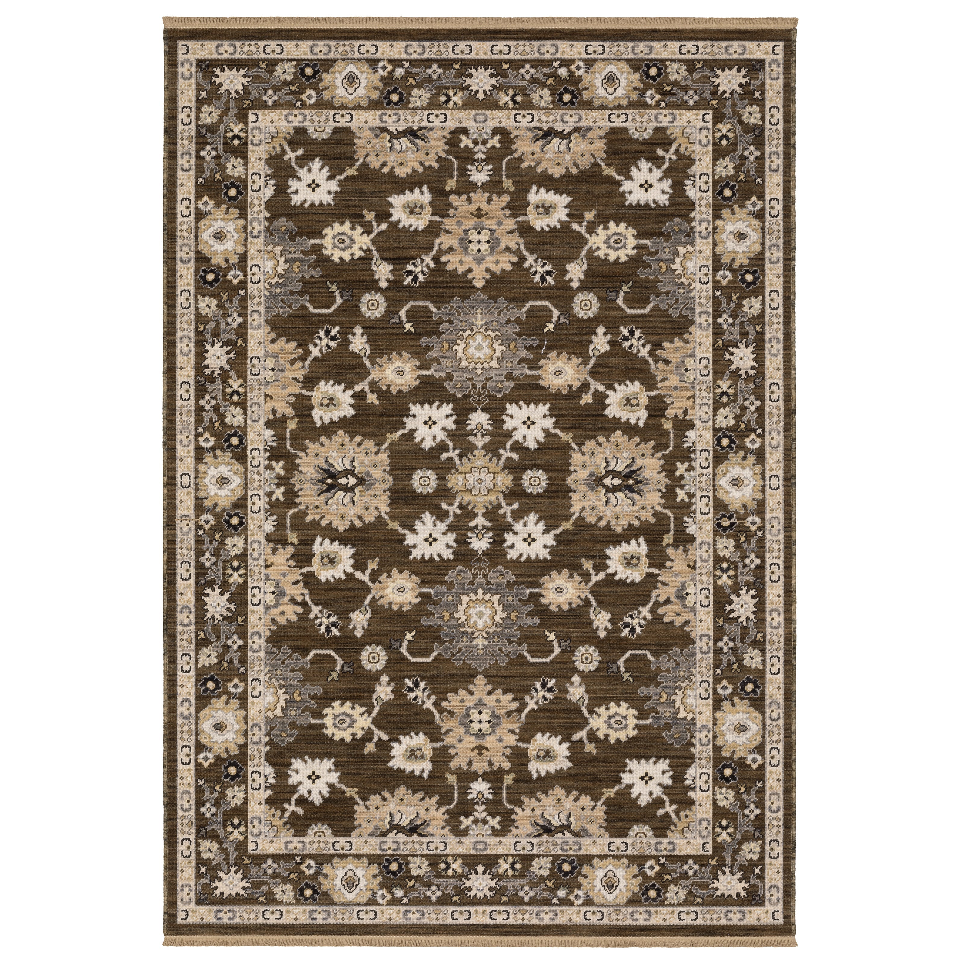 Oriental Weavers Acacia ACA01 Brown/Tan Area Rug