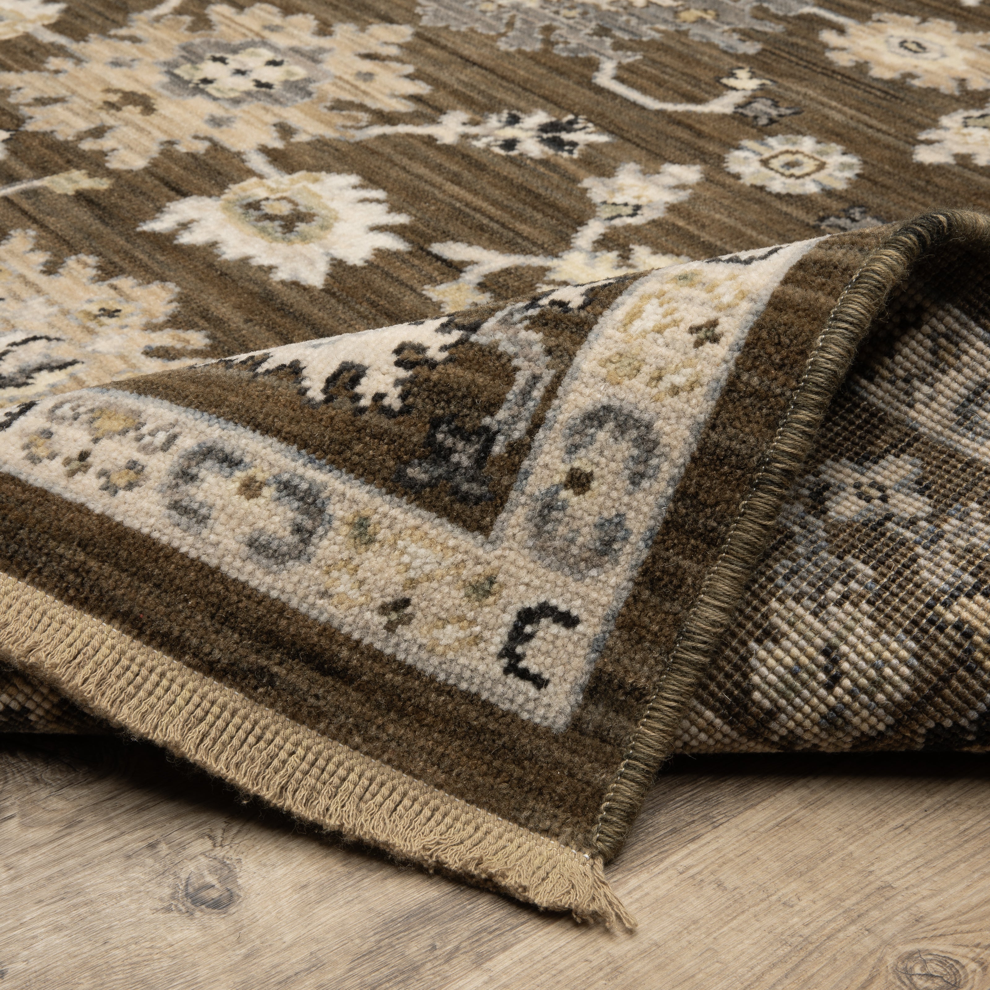 Oriental Weavers Acacia ACA01 Brown/Tan Area Rug