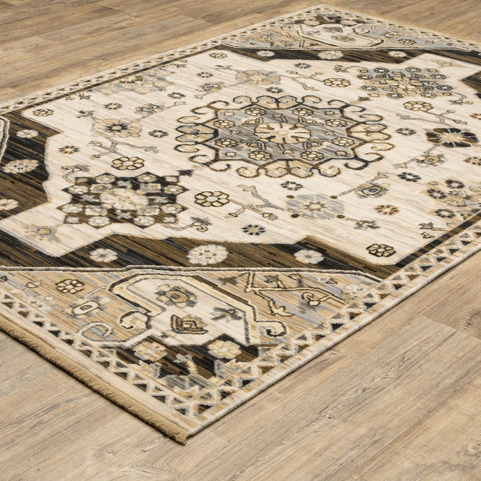 Oriental Weavers Acacia ACA04 Brown/Grey Area Rug