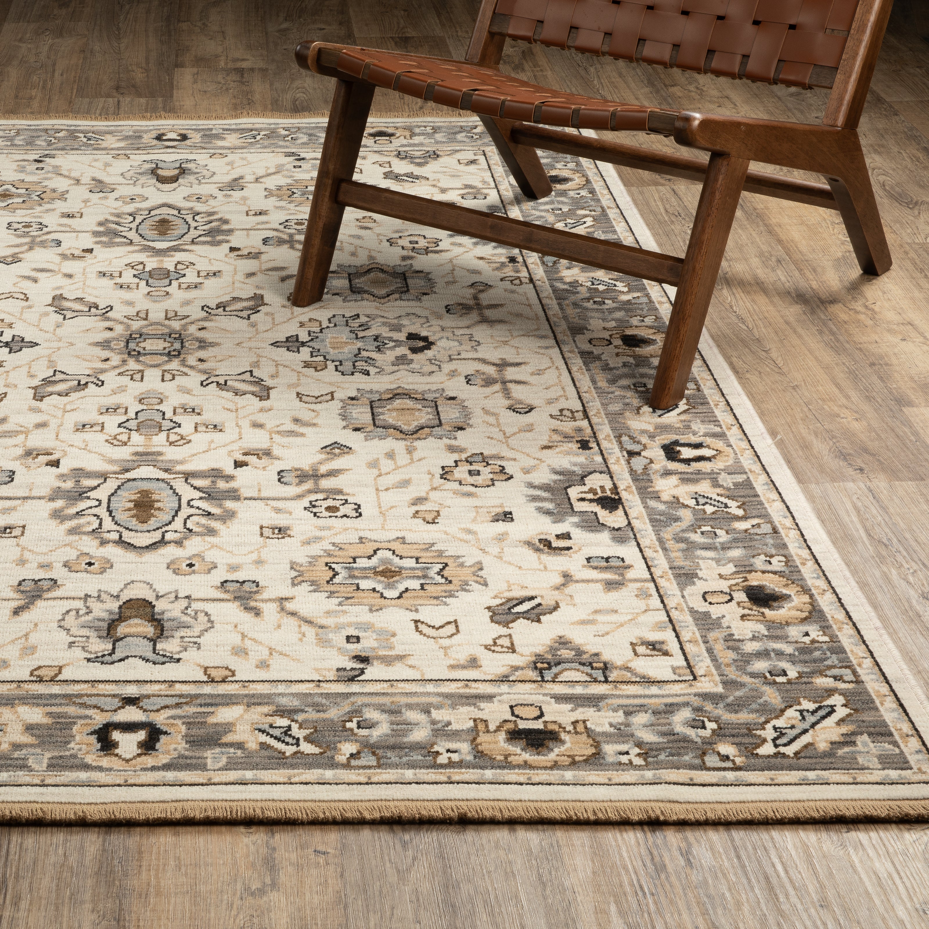 Oriental Weavers Acacia ACA06 Beige/Grey Area Rug
