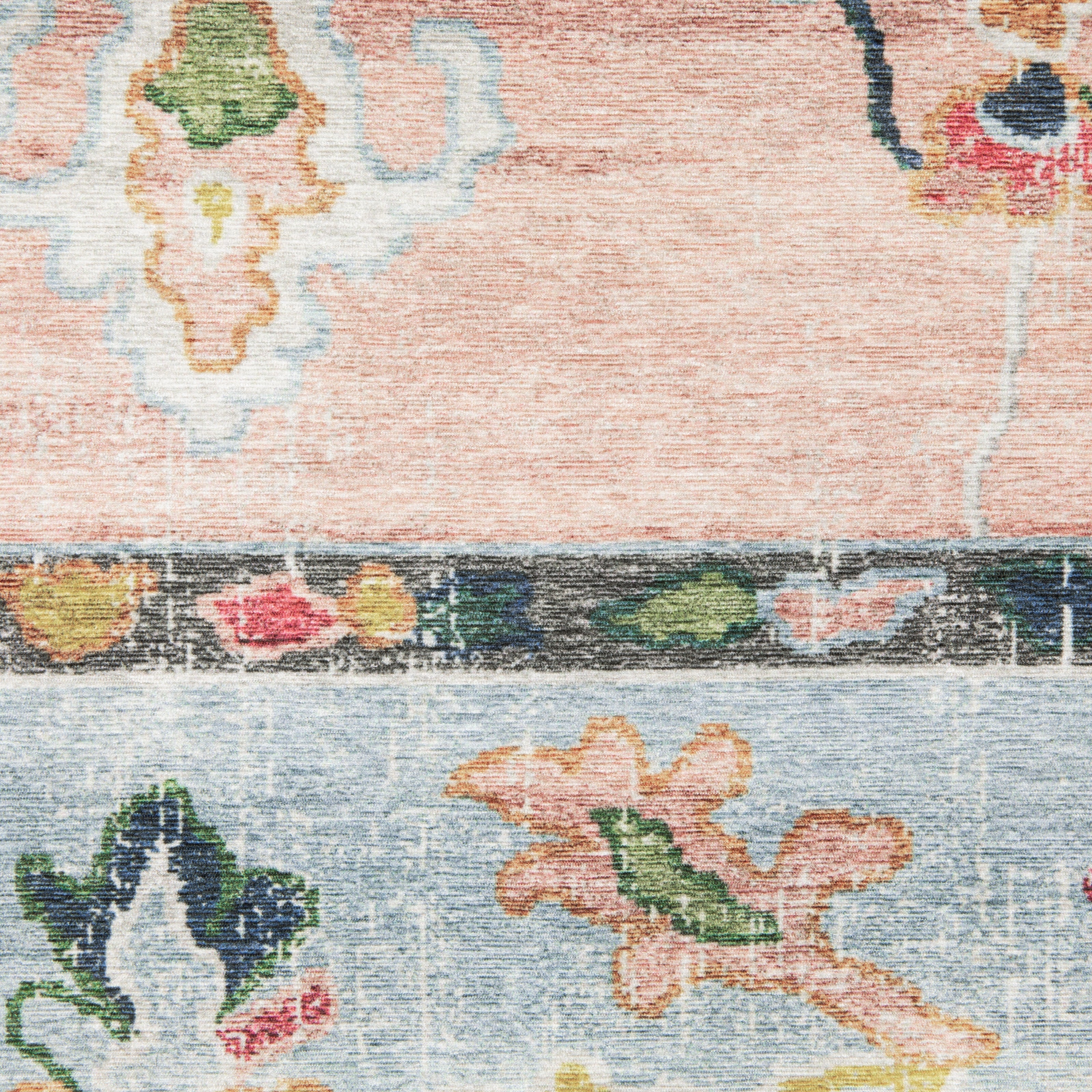 Oriental Weavers Addison ADD01 Pink/Blue Area Rug