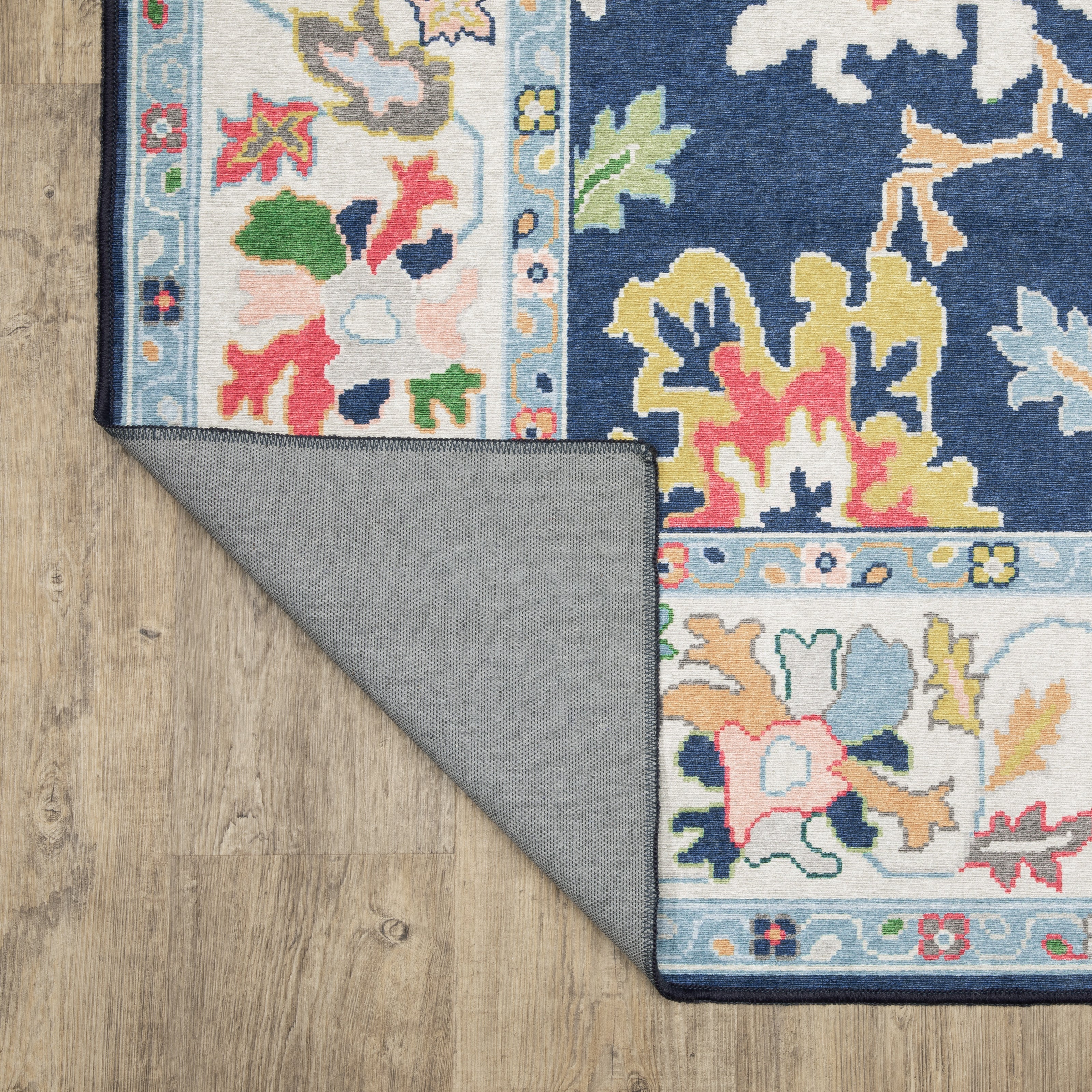Oriental Weavers Addison ADD03 Blue/Multi Area Rug